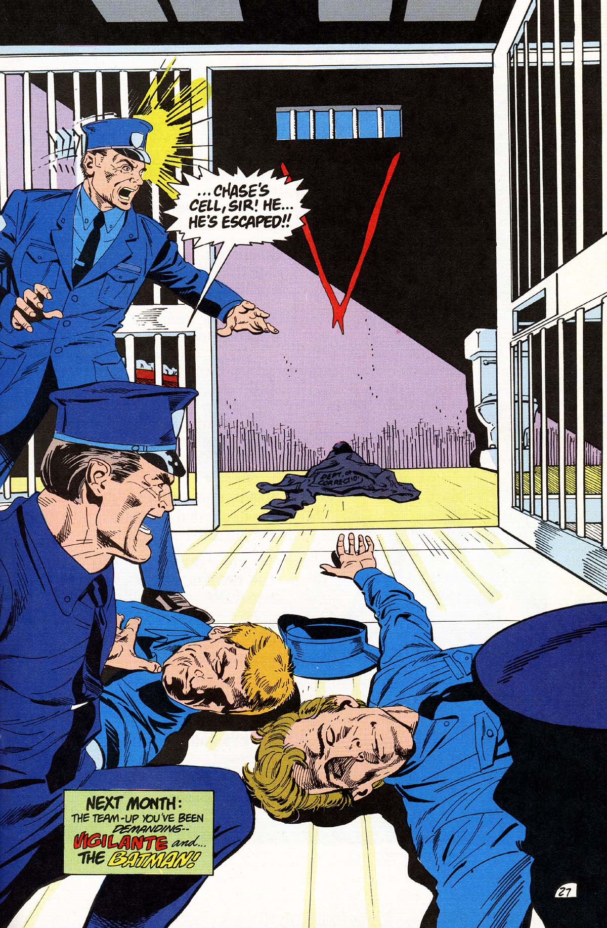 Read online Vigilante (1983) comic -  Issue #46 - 29