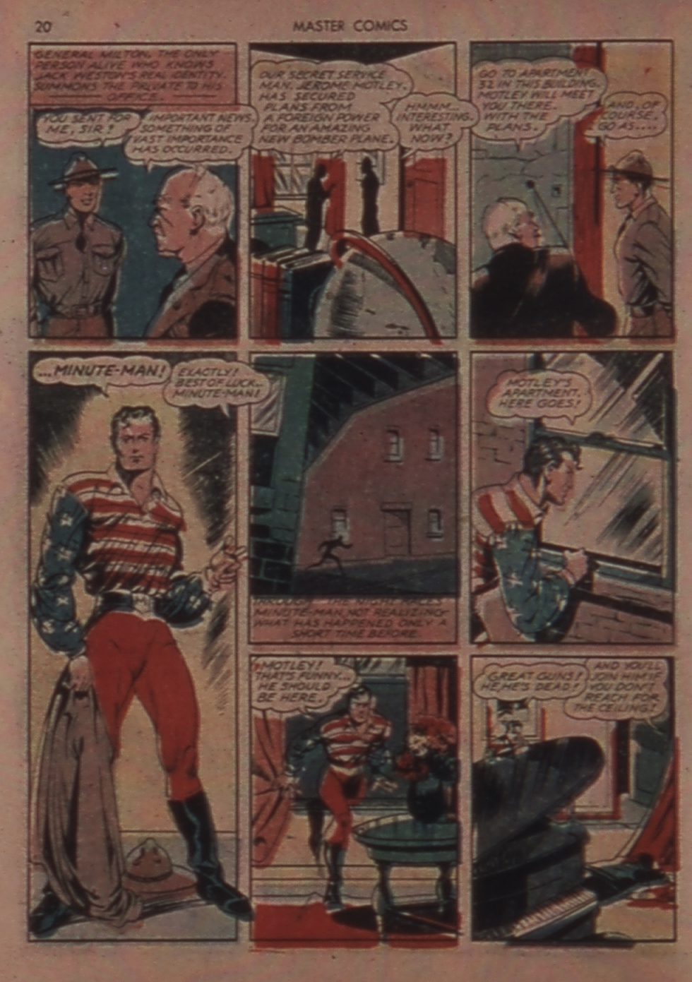 Read online Master Comics comic -  Issue #19 - 22