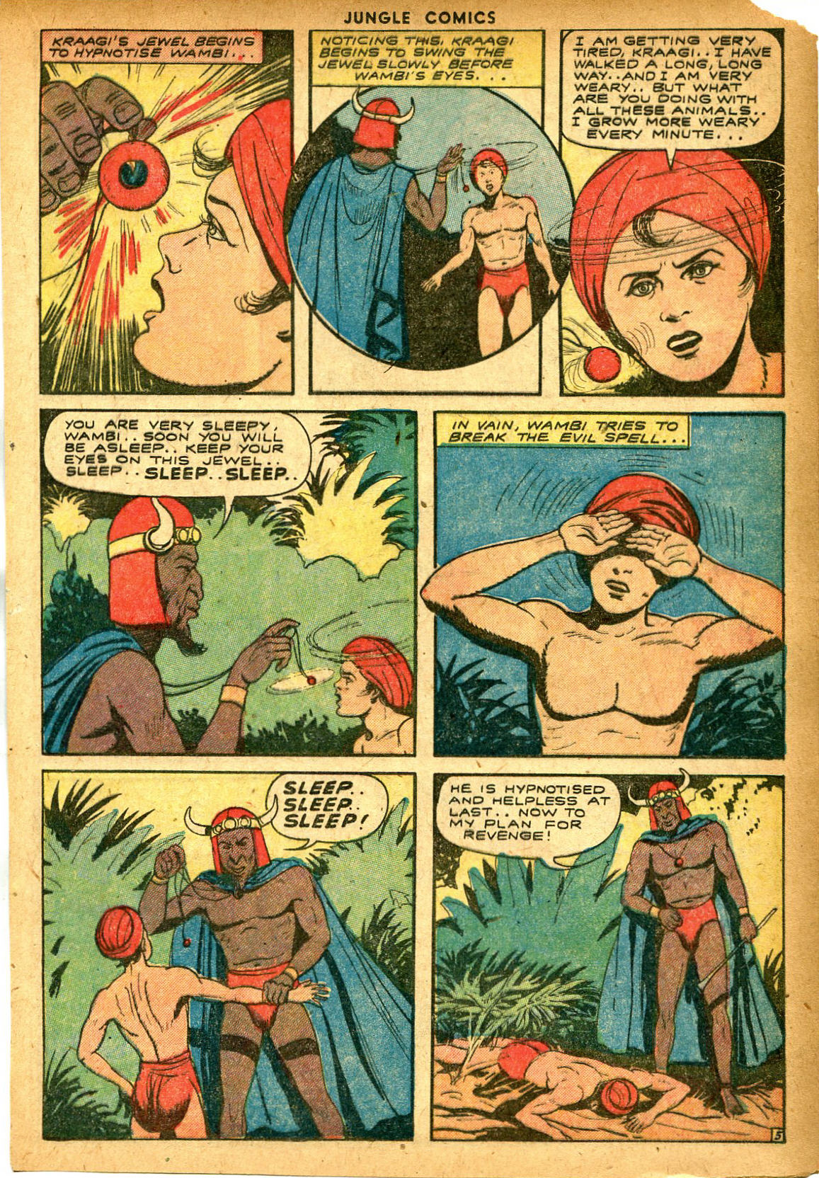 Read online Jungle Comics comic -  Issue #58 - 19