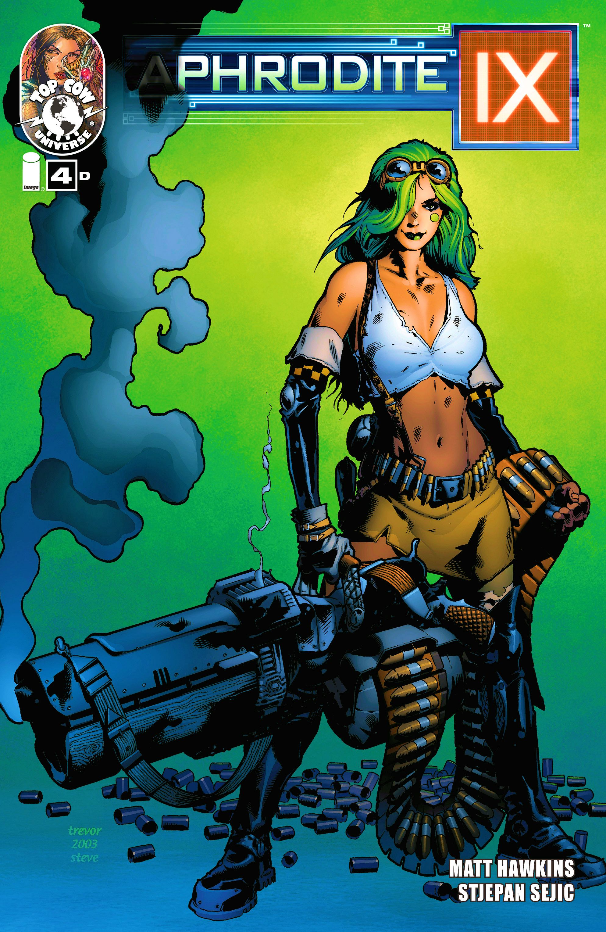 Read online Aphrodite IX (2013) comic -  Issue #4 - 4