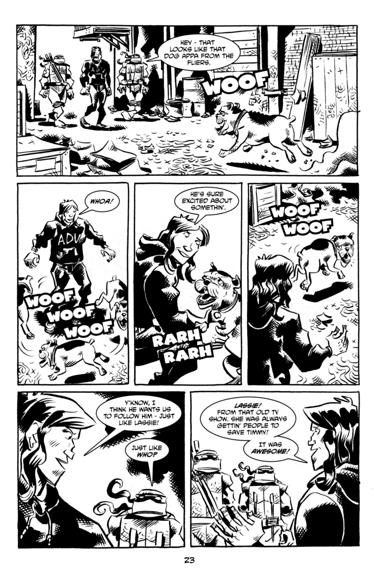 Read online Tales of the TMNT comic -  Issue #66 - 27