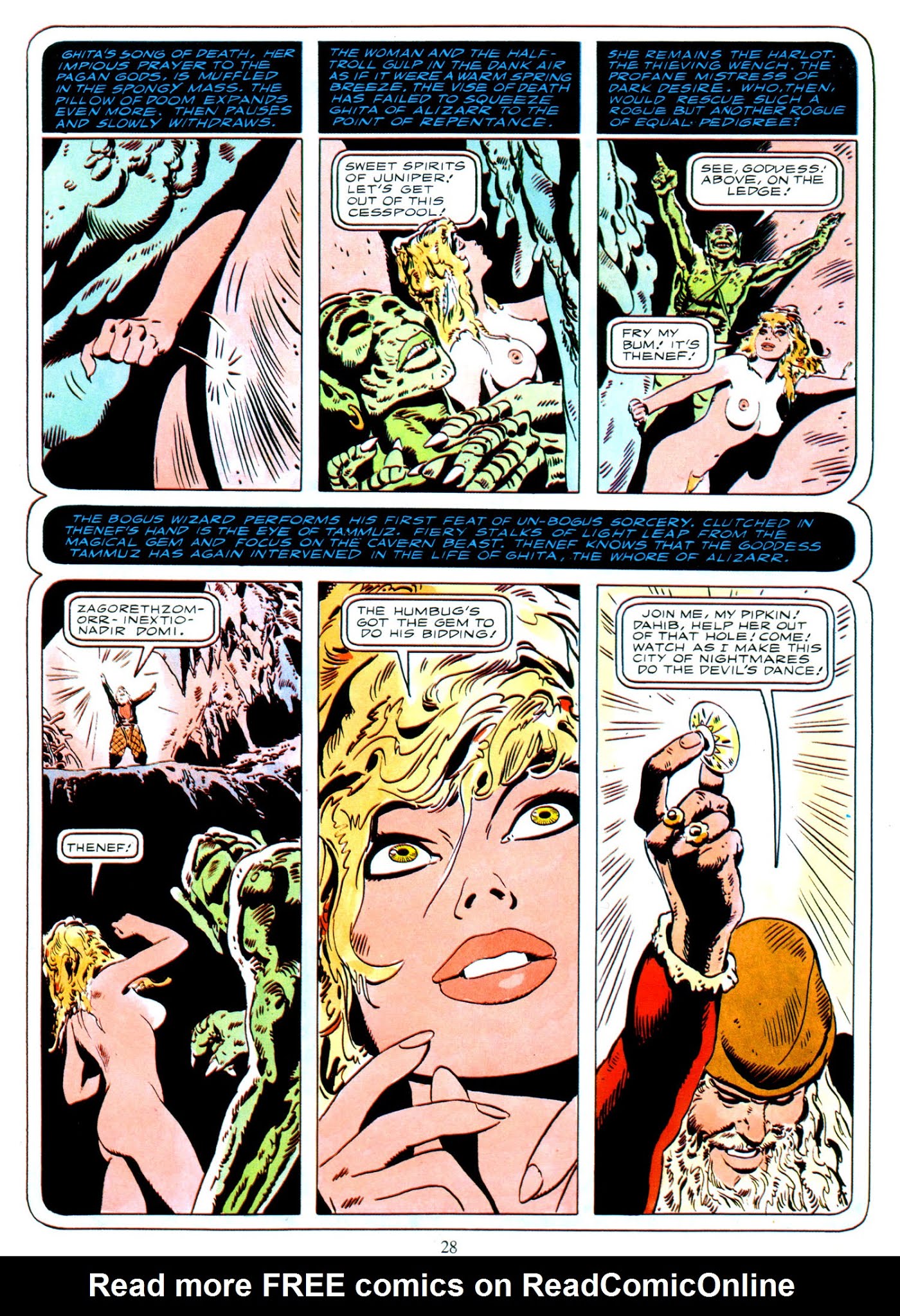 Read online Ghita of Alizarr comic -  Issue #2 - 29