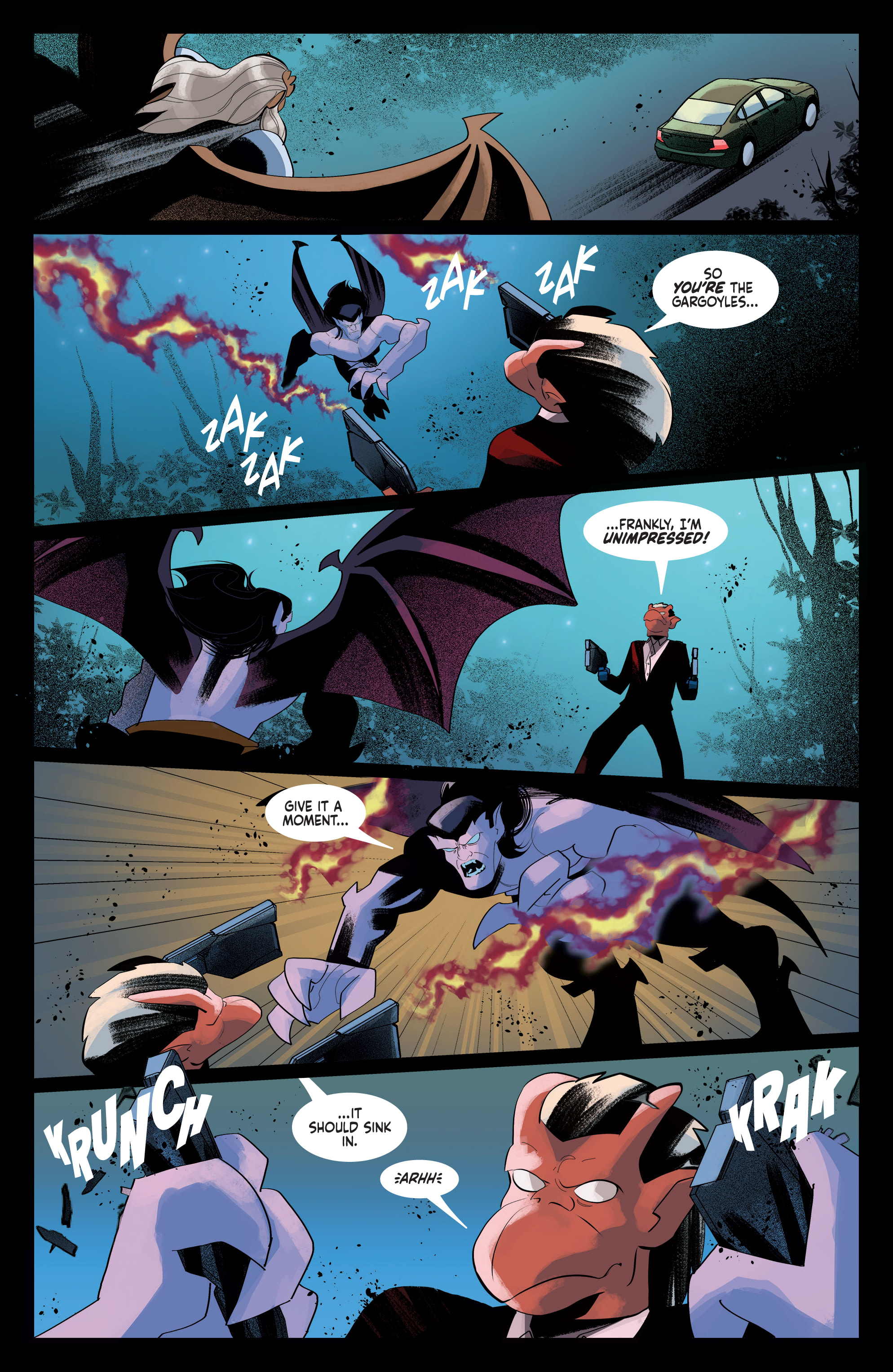 Read online Gargoyles (2022) comic -  Issue #4 - 21