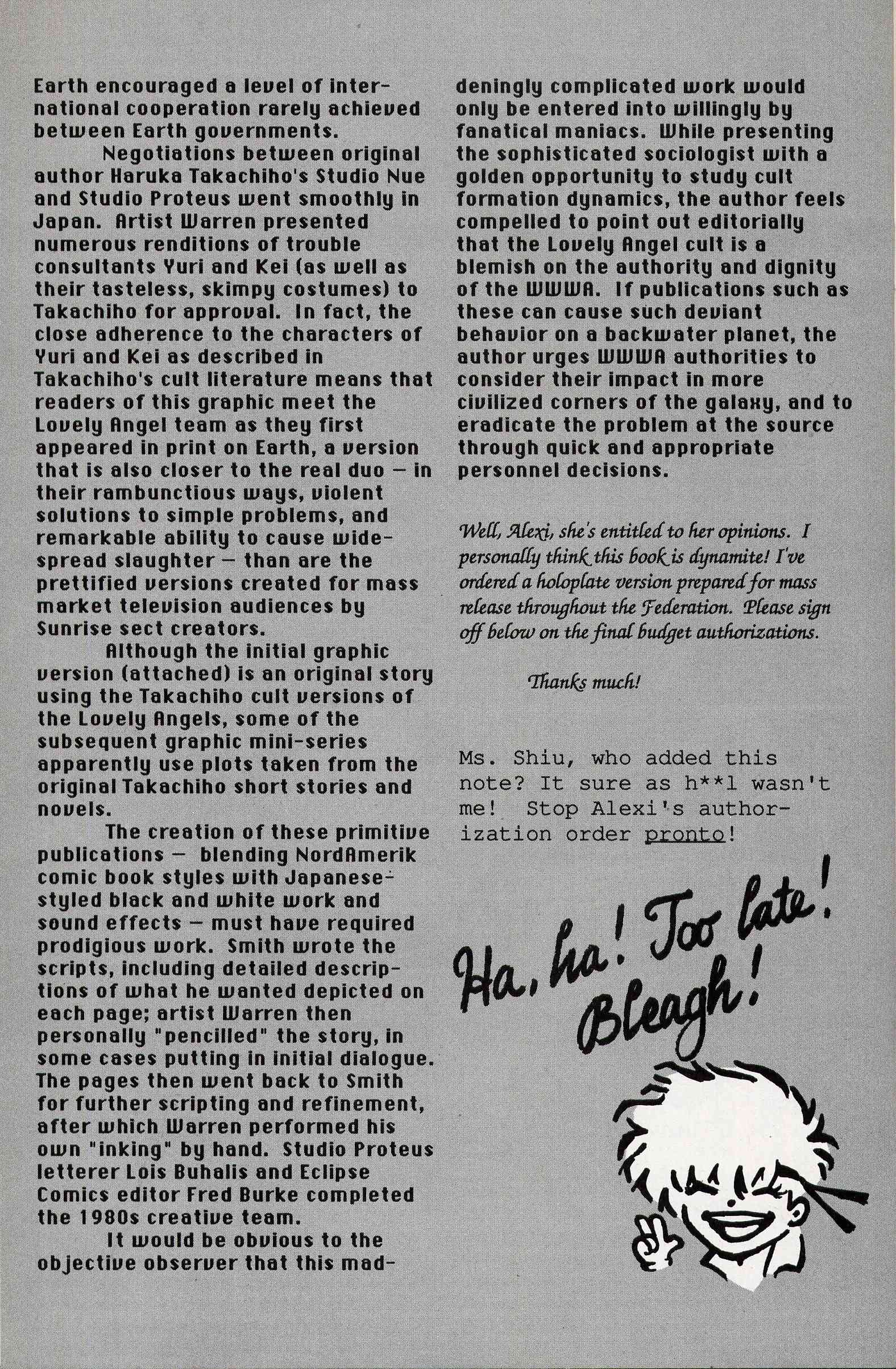 Read online Dirty Pair comic -  Issue #3 - 33