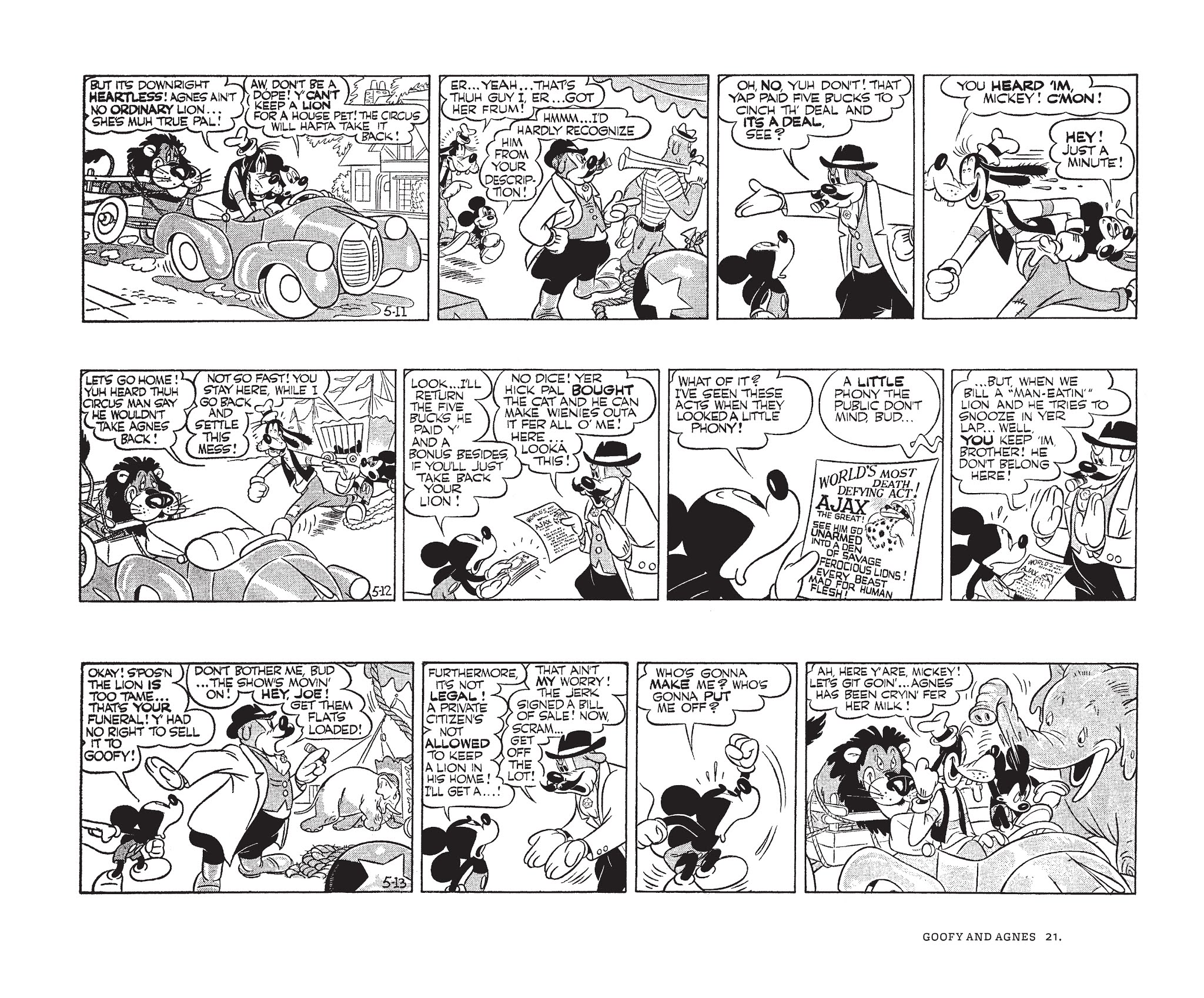 Read online Walt Disney's Mickey Mouse by Floyd Gottfredson comic -  Issue # TPB 7 (Part 1) - 21