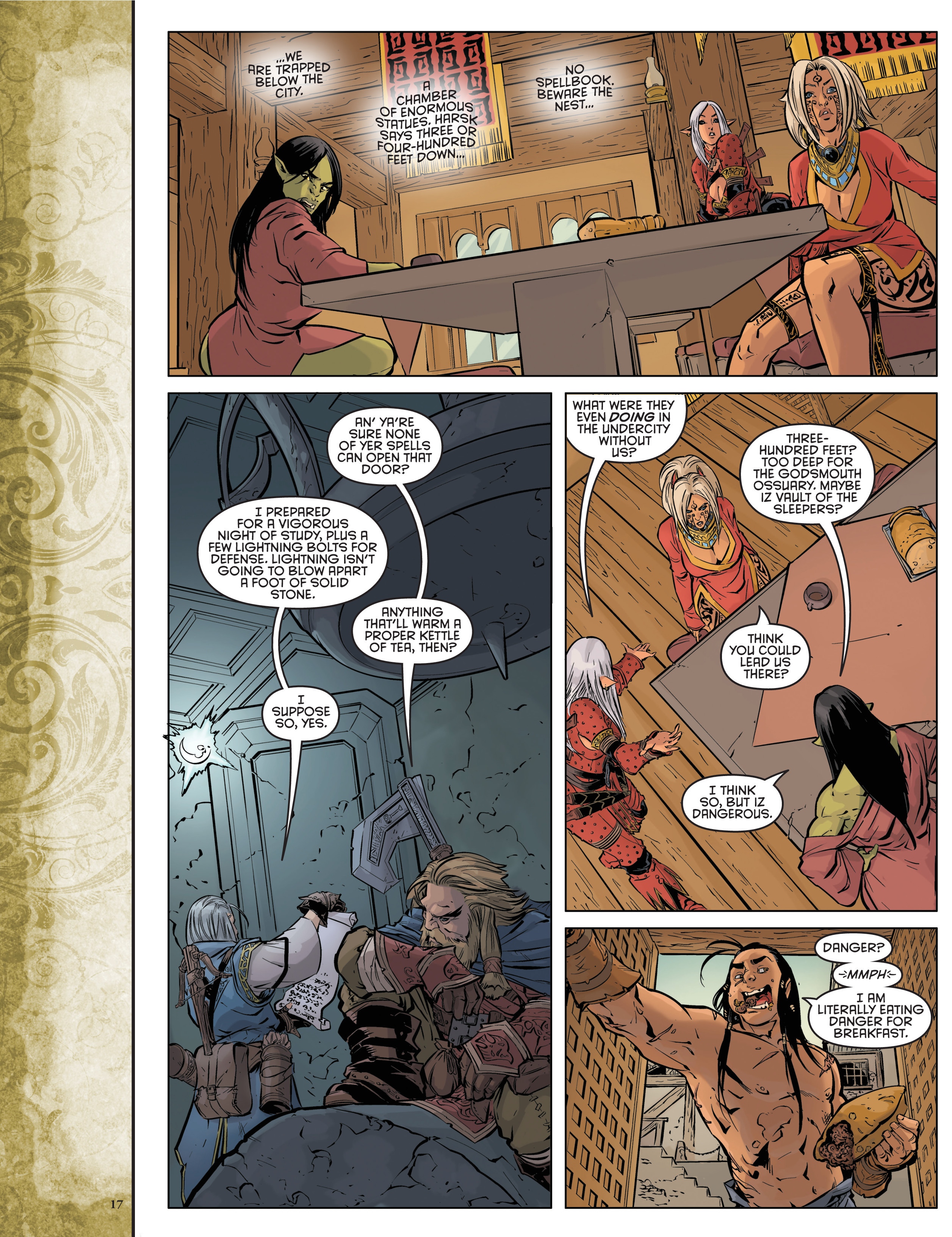 Read online Pathfinder: Spiral Of Bones comic -  Issue # _TPB (Part 1) - 17