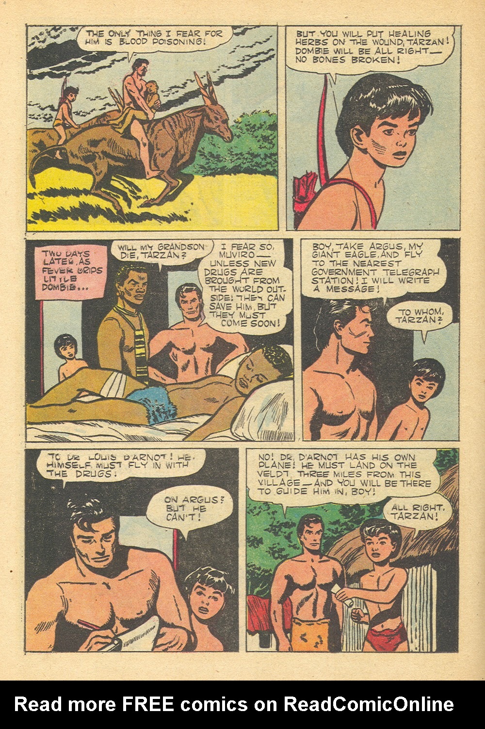 Read online Tarzan (1948) comic -  Issue #61 - 20