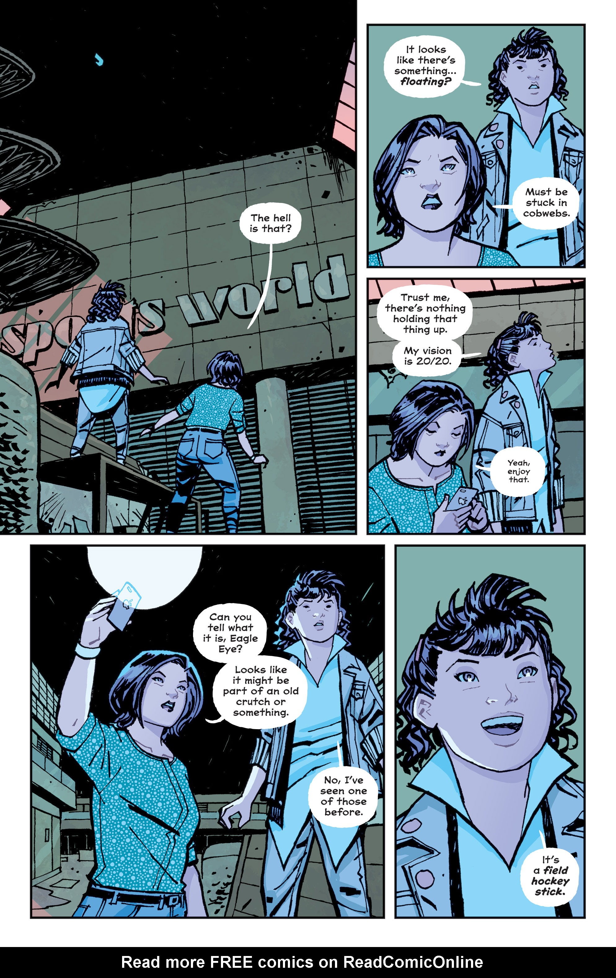 Read online Paper Girls comic -  Issue #8 - 17