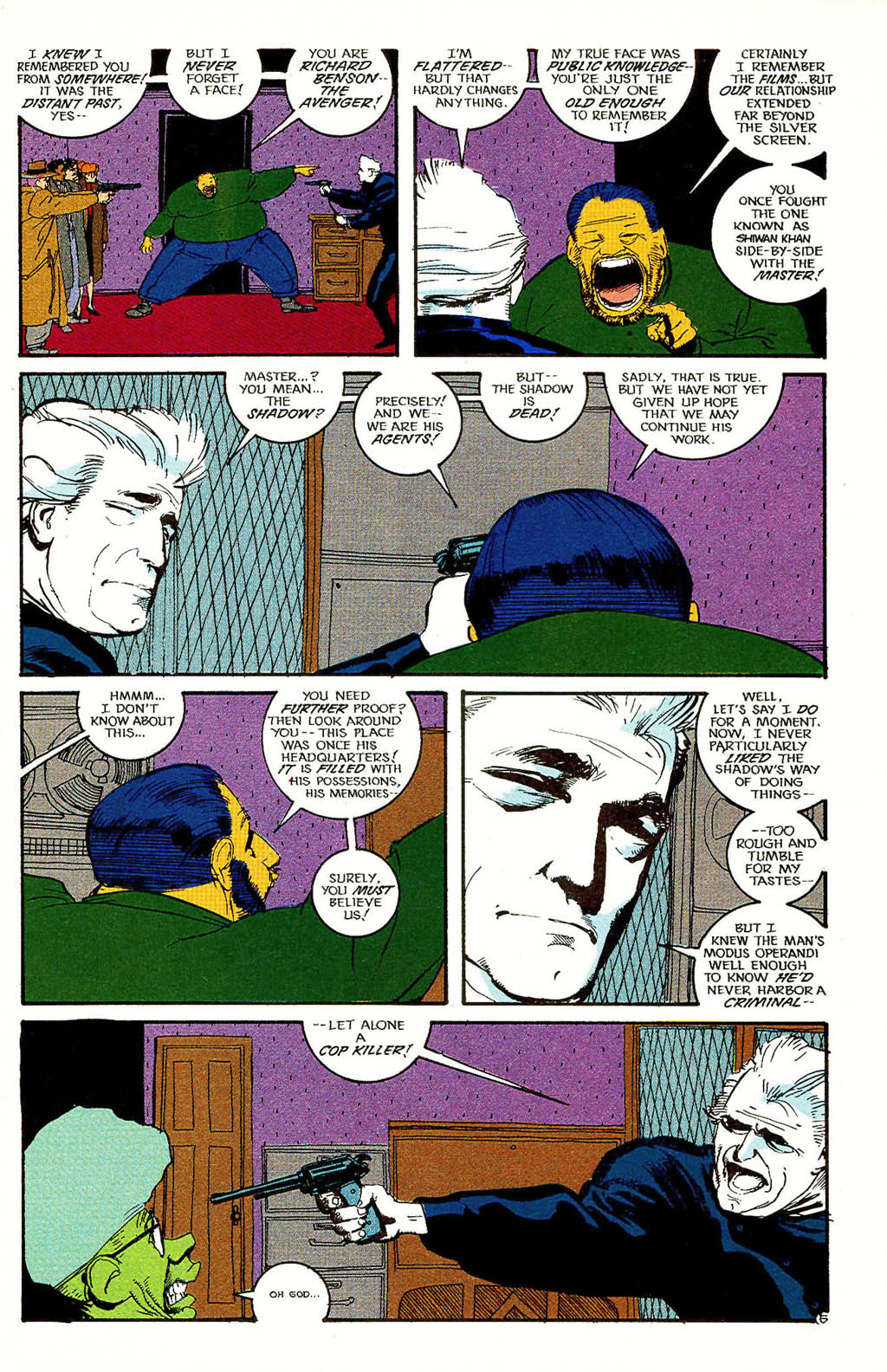 Read online The Shadow (1987) comic -  Issue #18 - 7