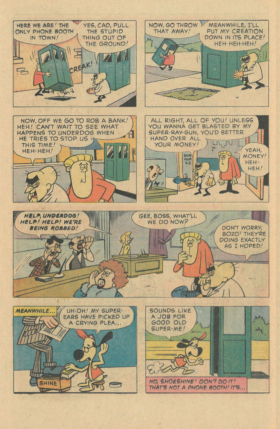 Read online Underdog (1975) comic -  Issue #9 - 20