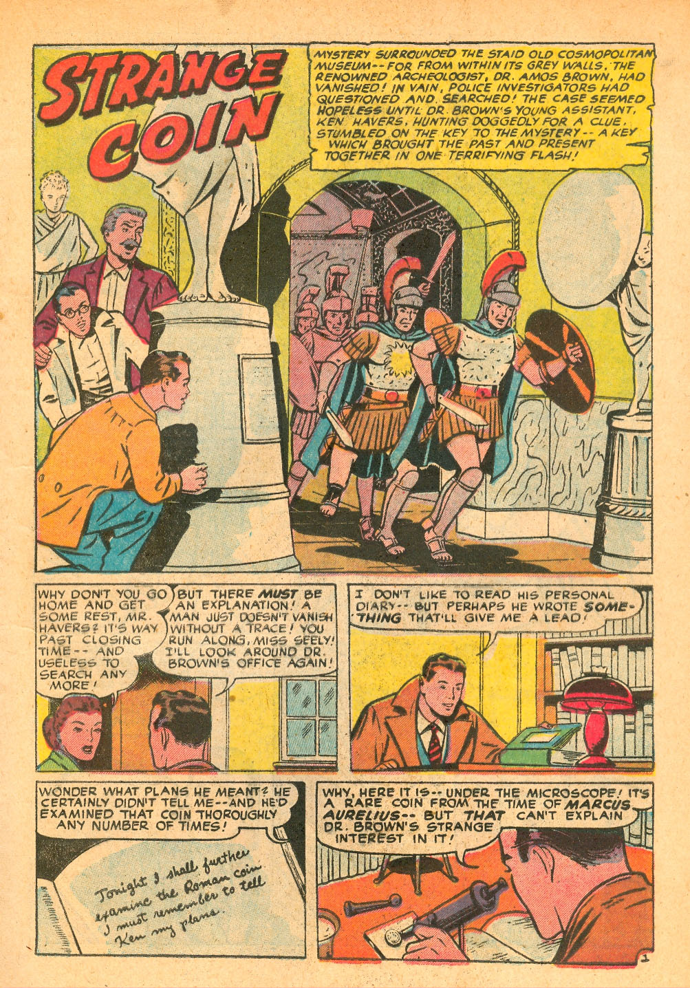 Read online Adventures Into The Unknown comic -  Issue #68 - 13