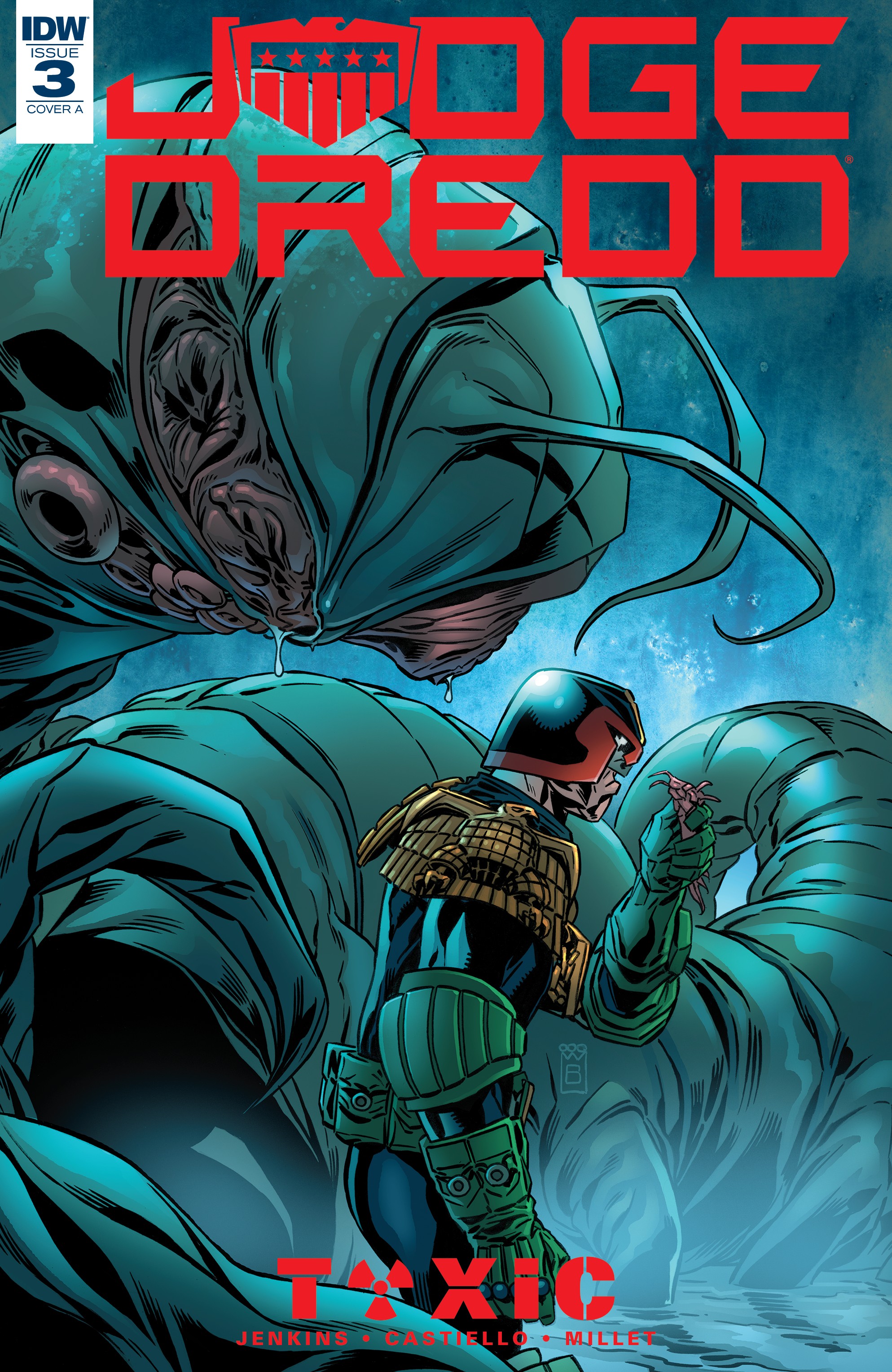 Read online Judge Dredd: Toxic comic -  Issue #3 - 1