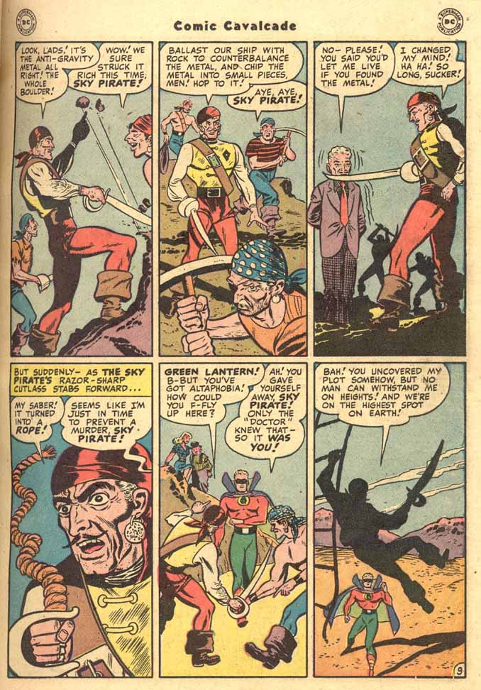 Read online Comic Cavalcade comic -  Issue #25 - 35