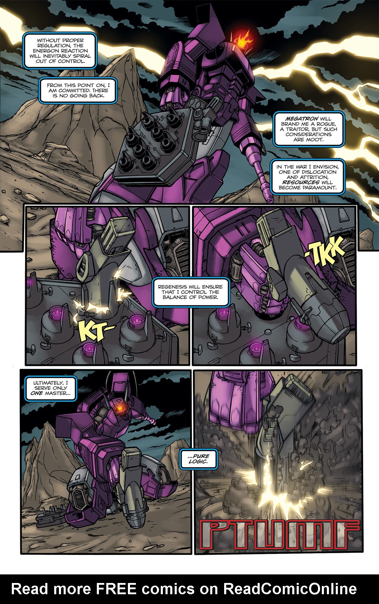 Read online The Transformers: Spotlight comic -  Issue #1 - 6