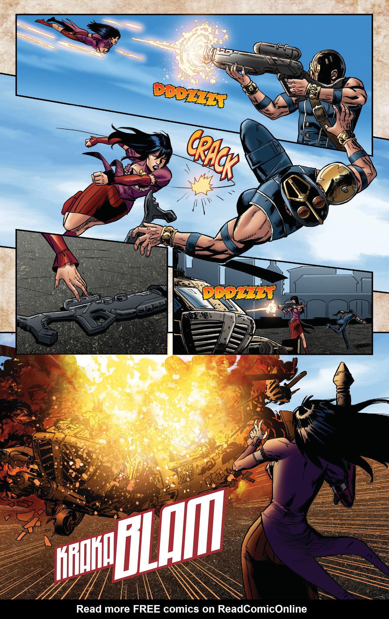 Read online Legenderry: Vampirella comic -  Issue # _TPB - 88