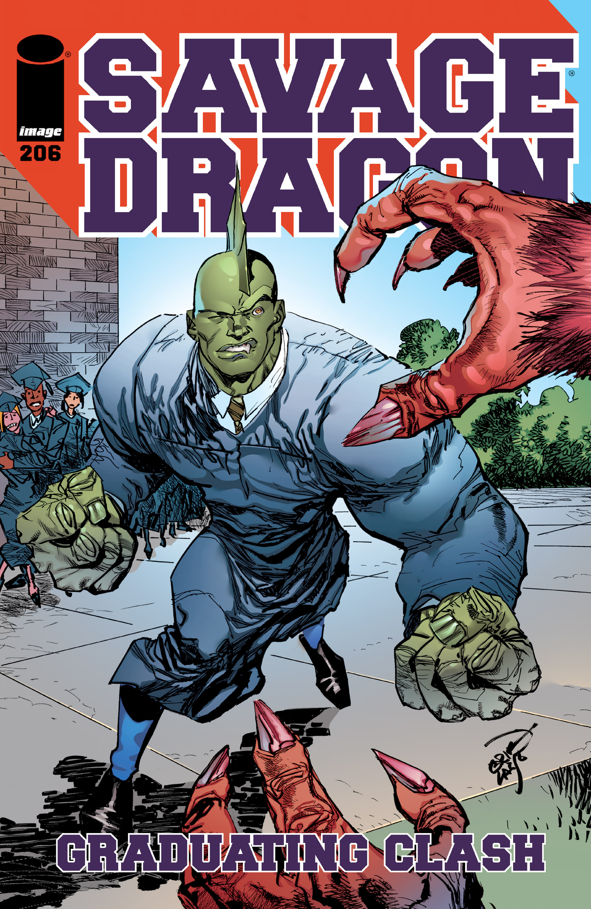 The Savage Dragon (1993) issue 206 - Page 1