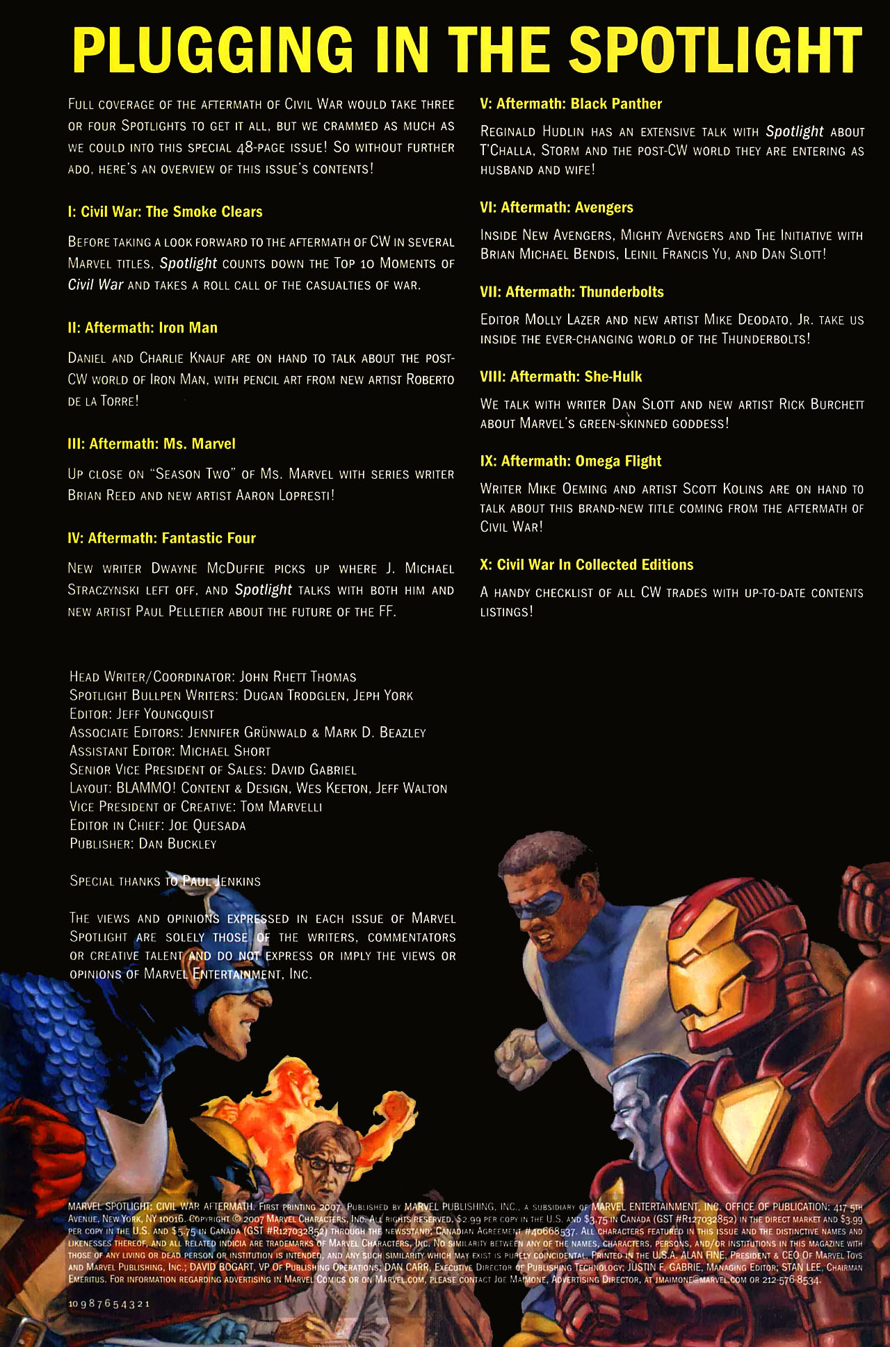 Read online Marvel Spotlight: Civil War Aftermath comic -  Issue # Full - 2