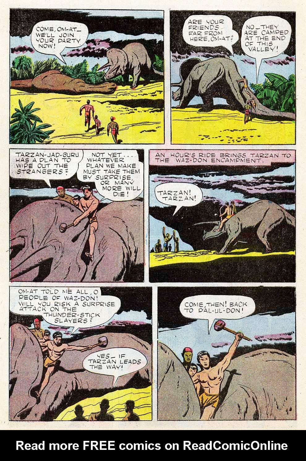 Read online Tarzan (1948) comic -  Issue #16 - 16