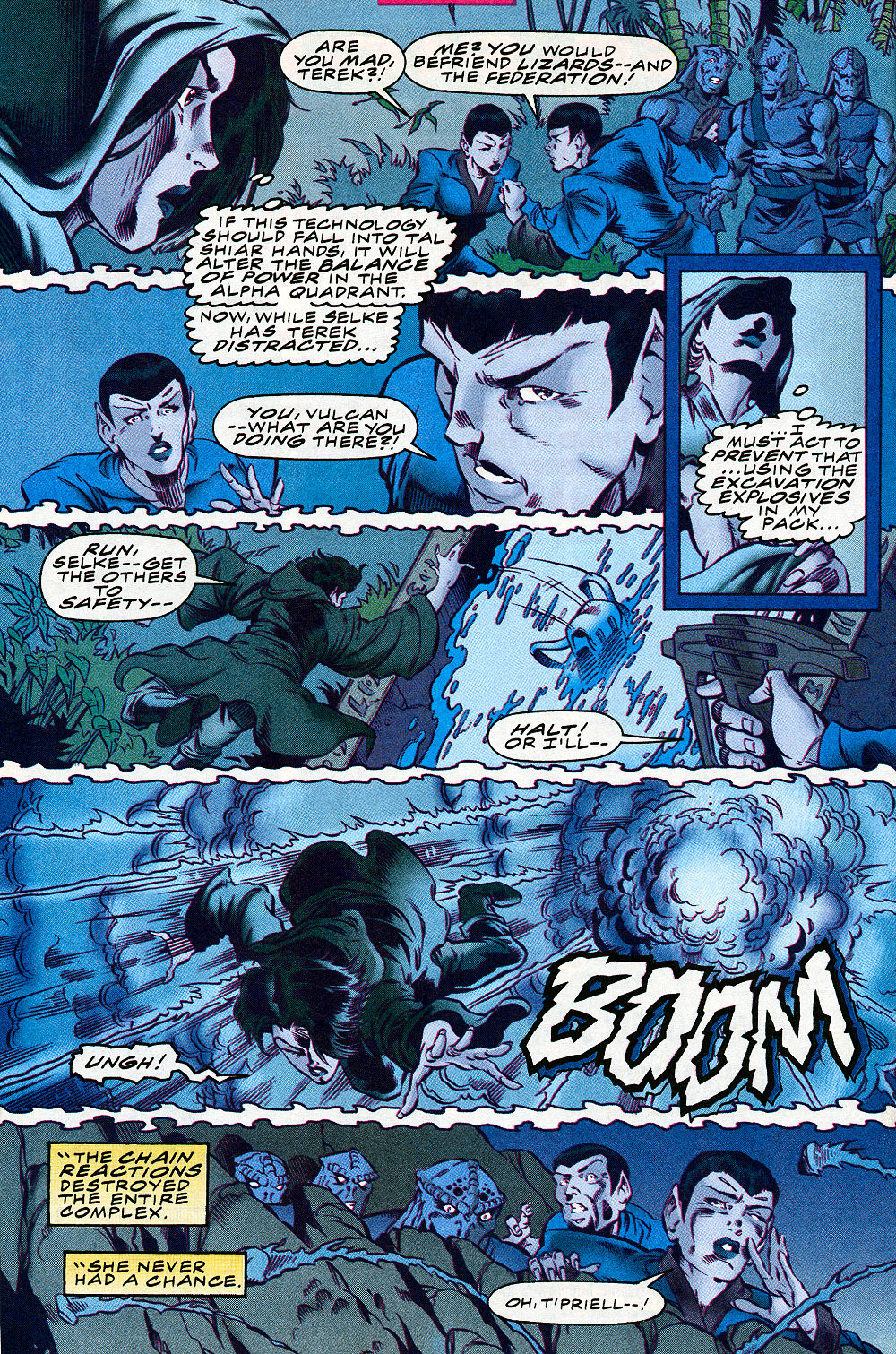 Read online Star Trek: Starfleet Academy (1996) comic -  Issue #15 - 11
