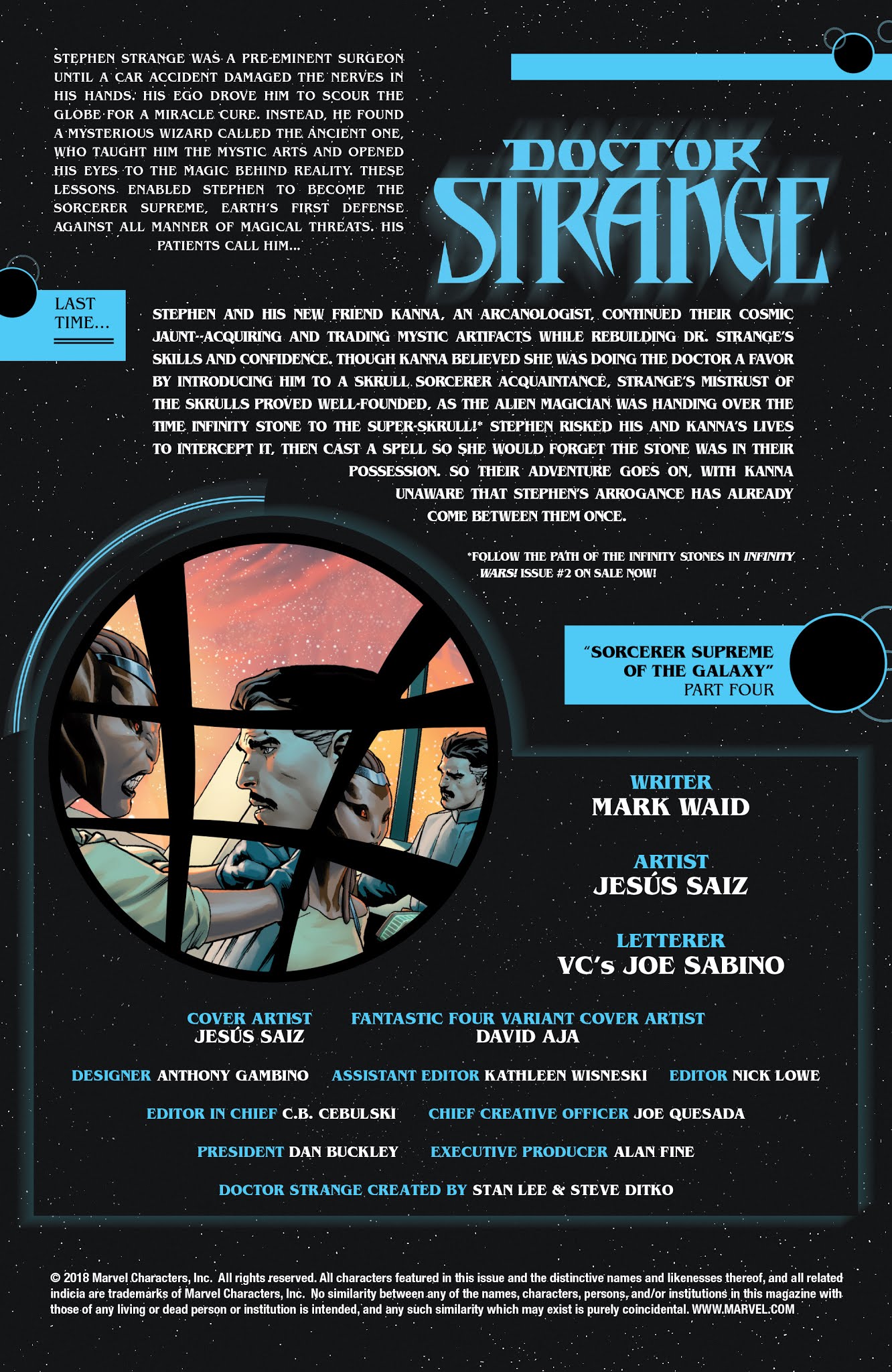Read online Doctor Strange (2018) comic -  Issue #4 - 4
