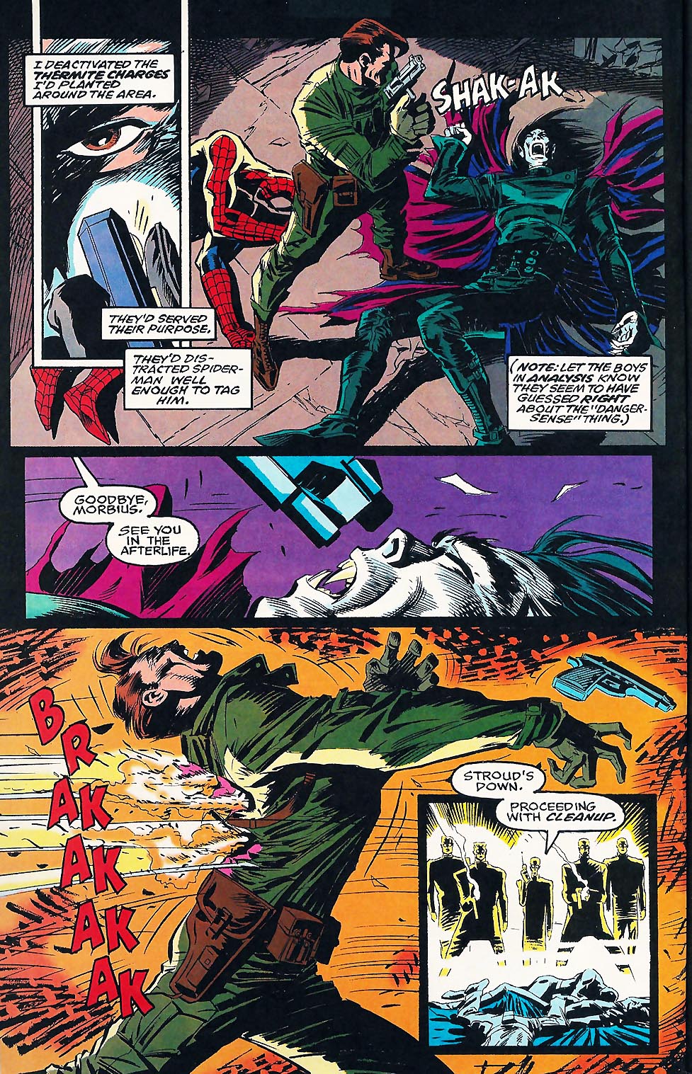 Read online Morbius: The Living Vampire (1992) comic -  Issue #3 - 21