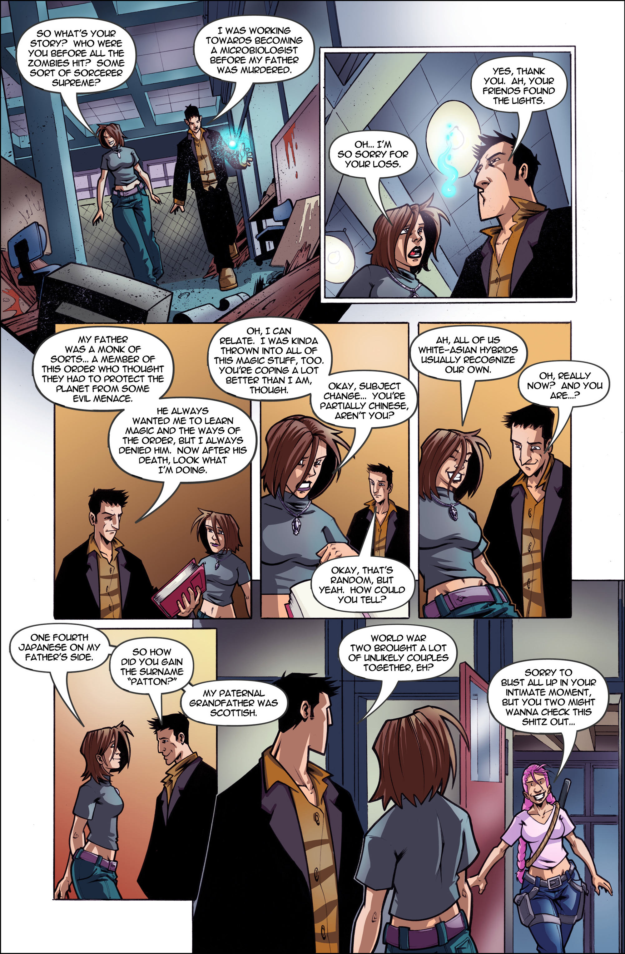 Read online Chaos Campus: Sorority Girls Vs. Zombies comic -  Issue #16 - 6