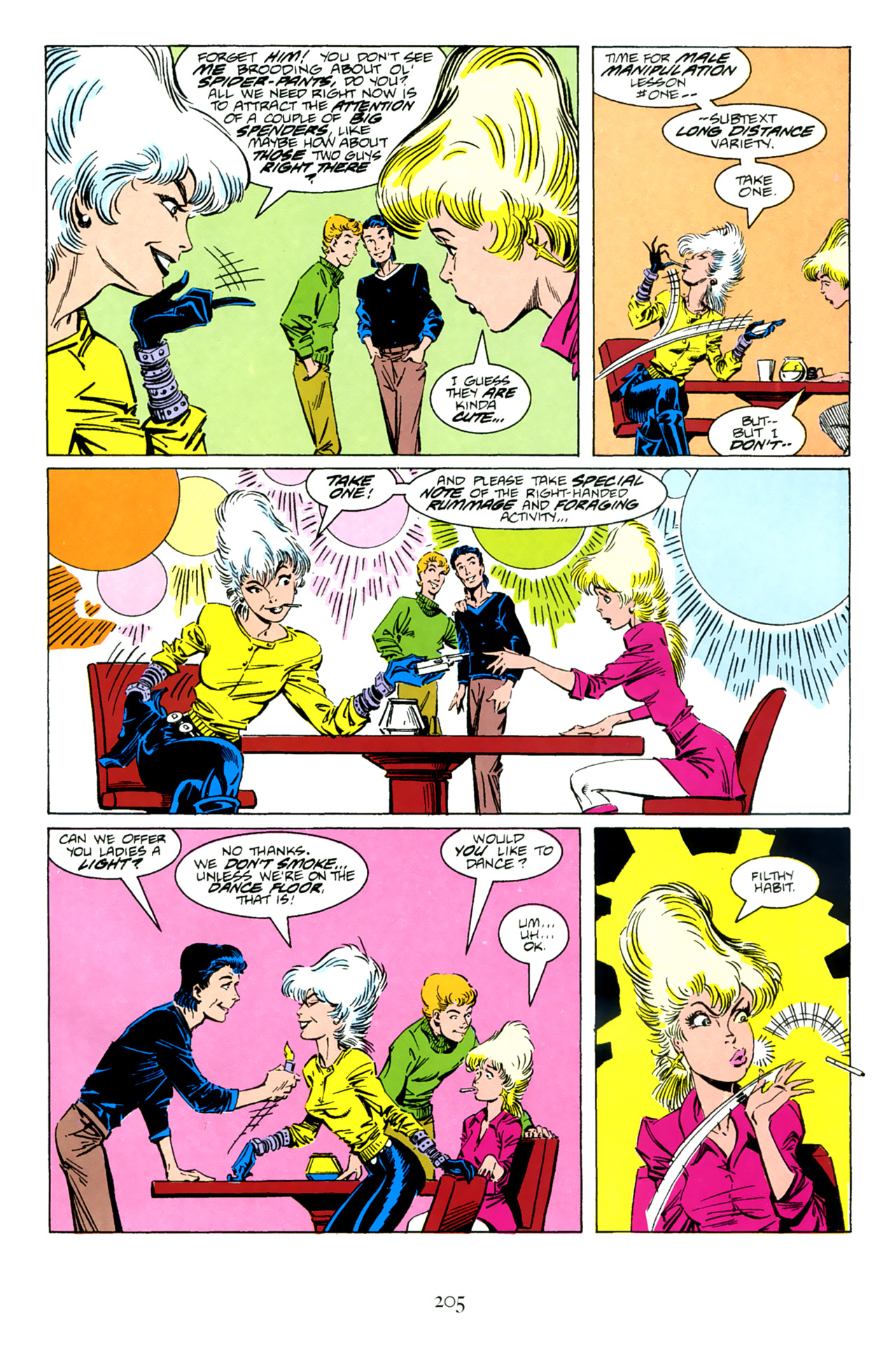 Read online Women of Marvel (2006) comic -  Issue # TPB 2 - 205