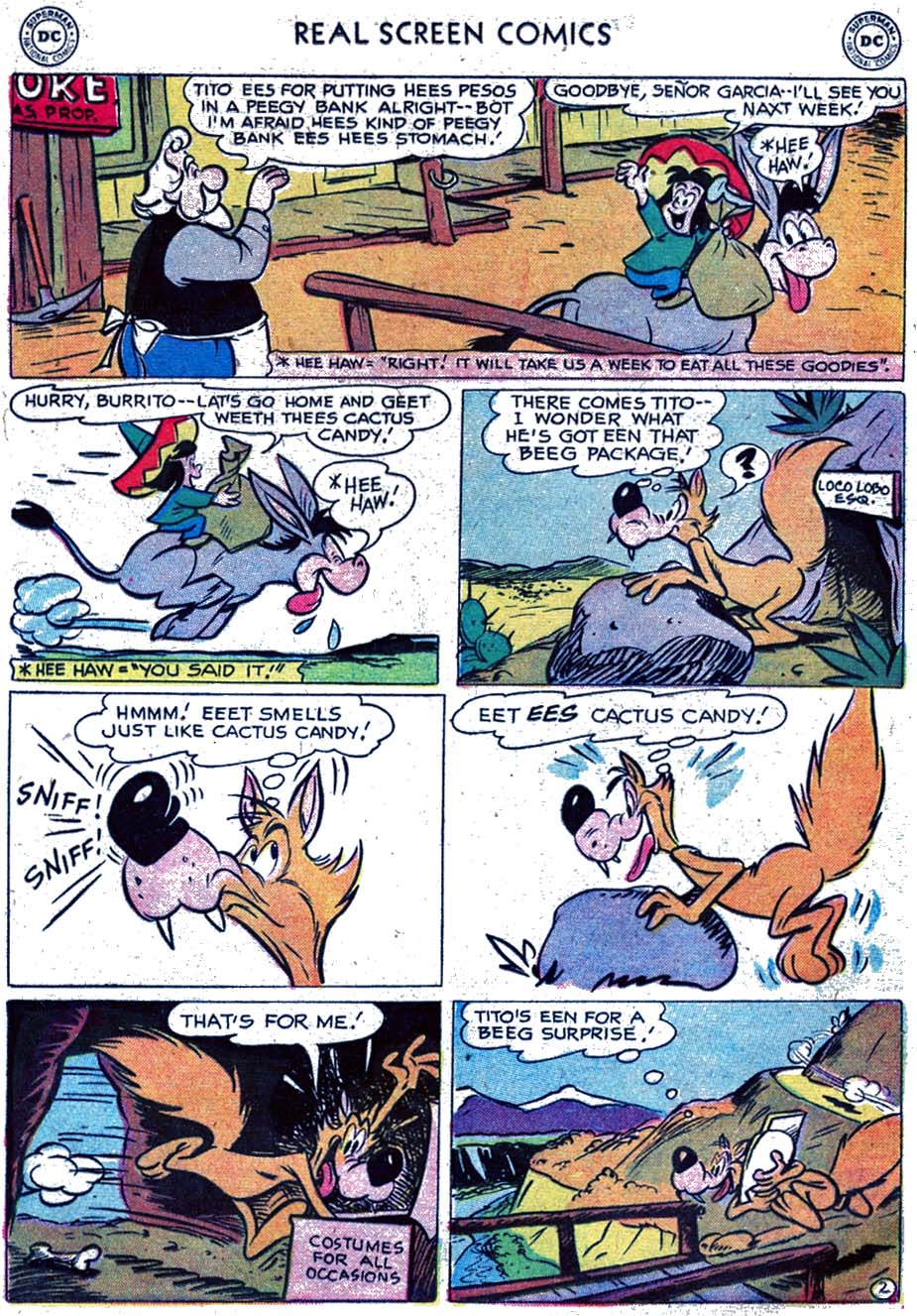 Read online Real Screen Comics comic -  Issue #119 - 12