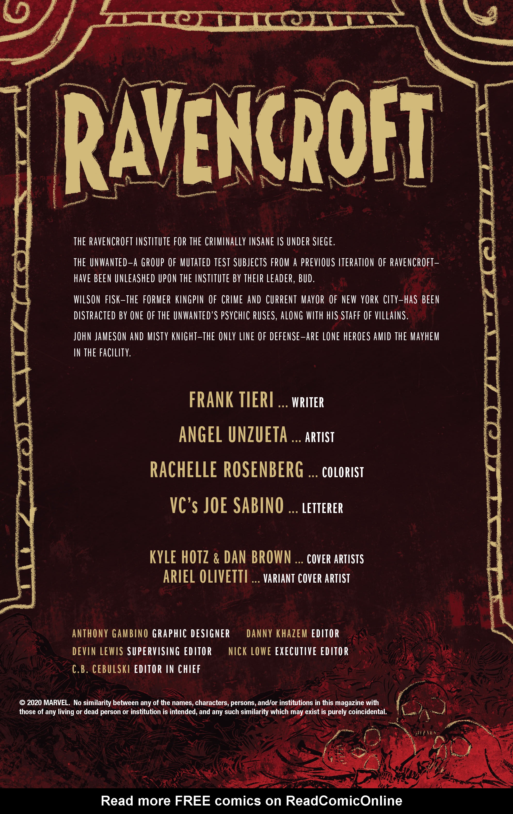 Read online Ravencroft comic -  Issue #4 - 2