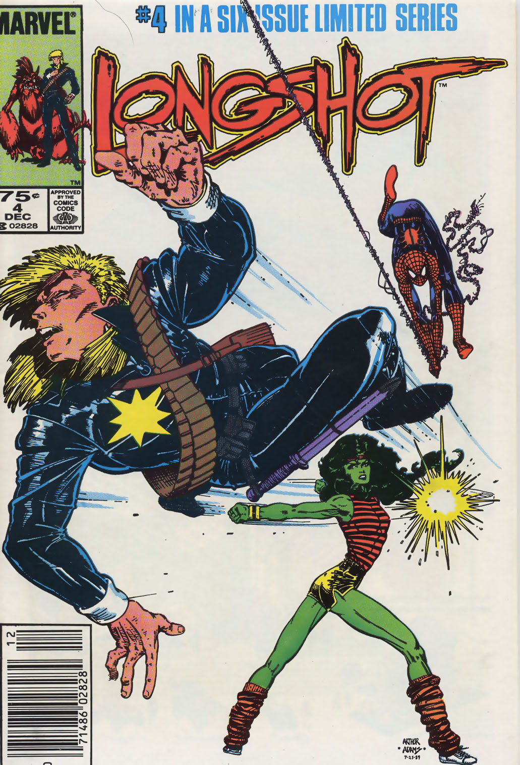 Read online Longshot (1985) comic -  Issue #4 - 1