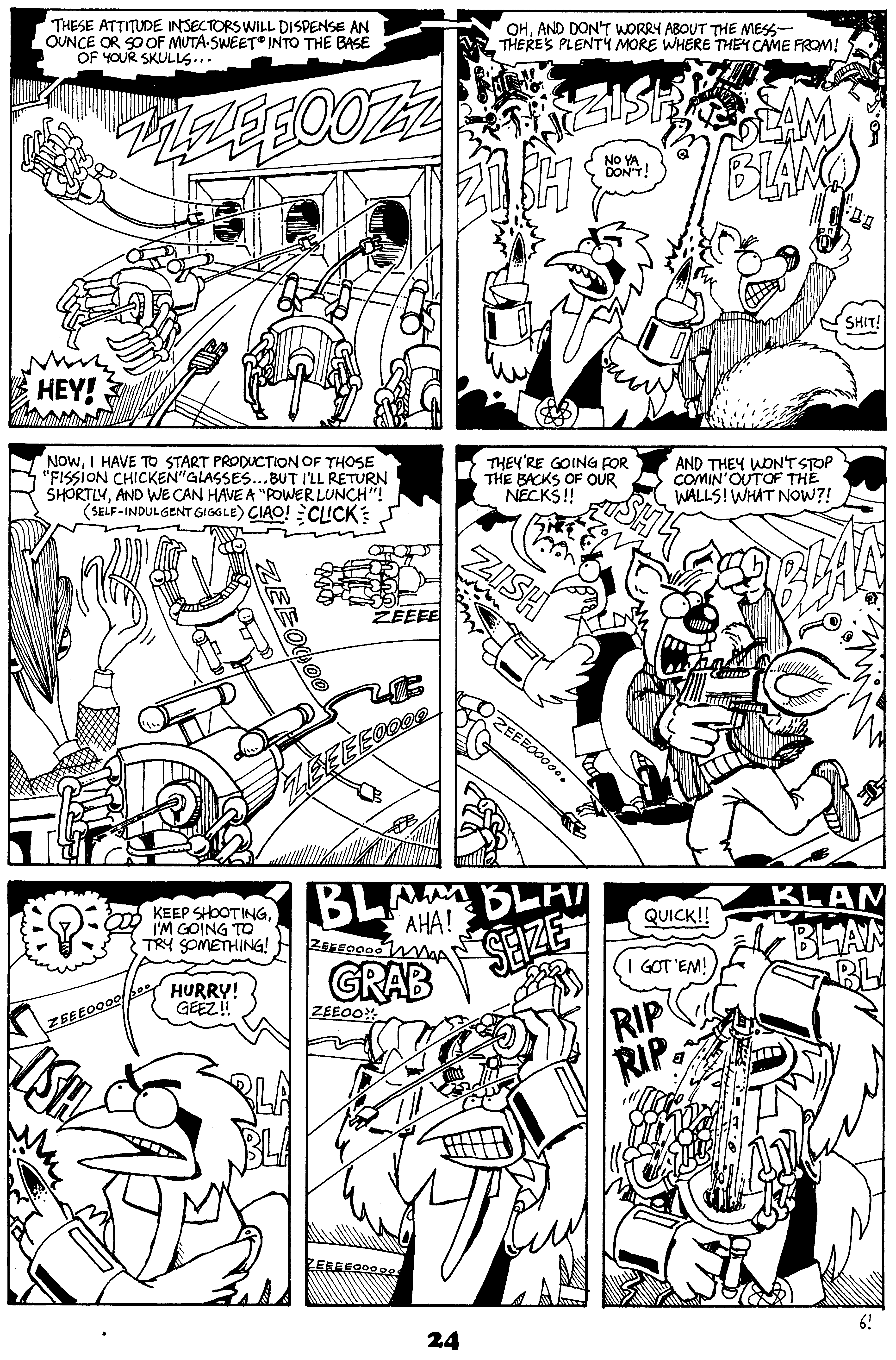 Read online Critters comic -  Issue #20 - 26