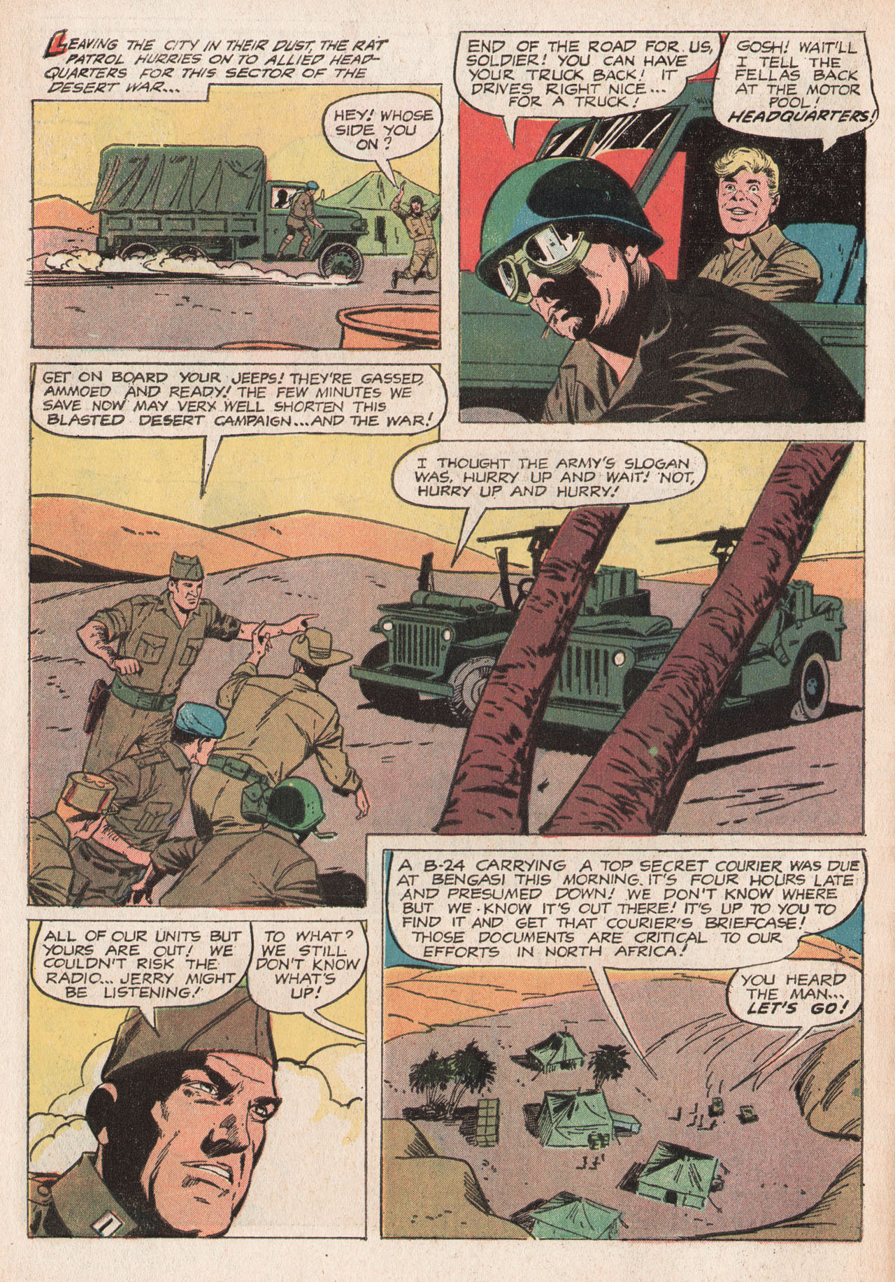 Read online The Rat Patrol comic -  Issue #2 - 6