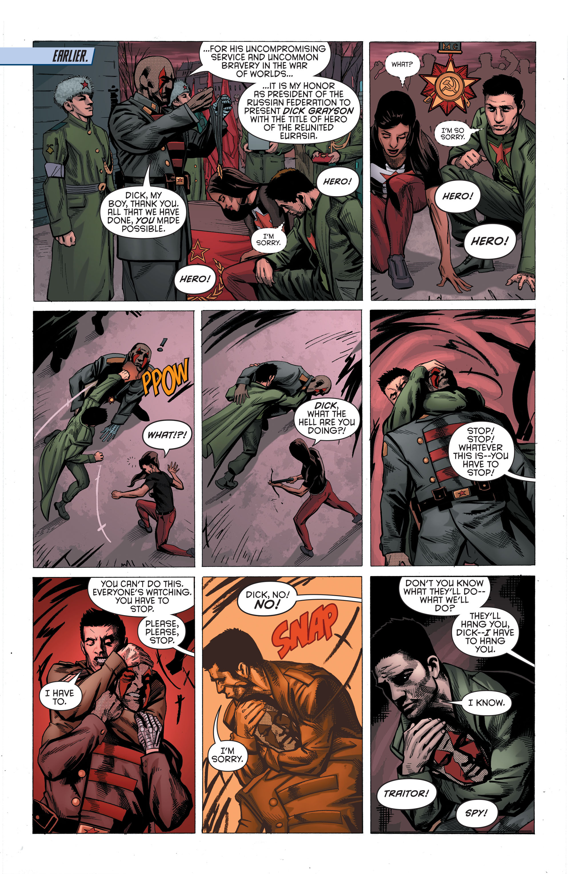 Read online Grayson: Futures End comic -  Issue # Full - 4