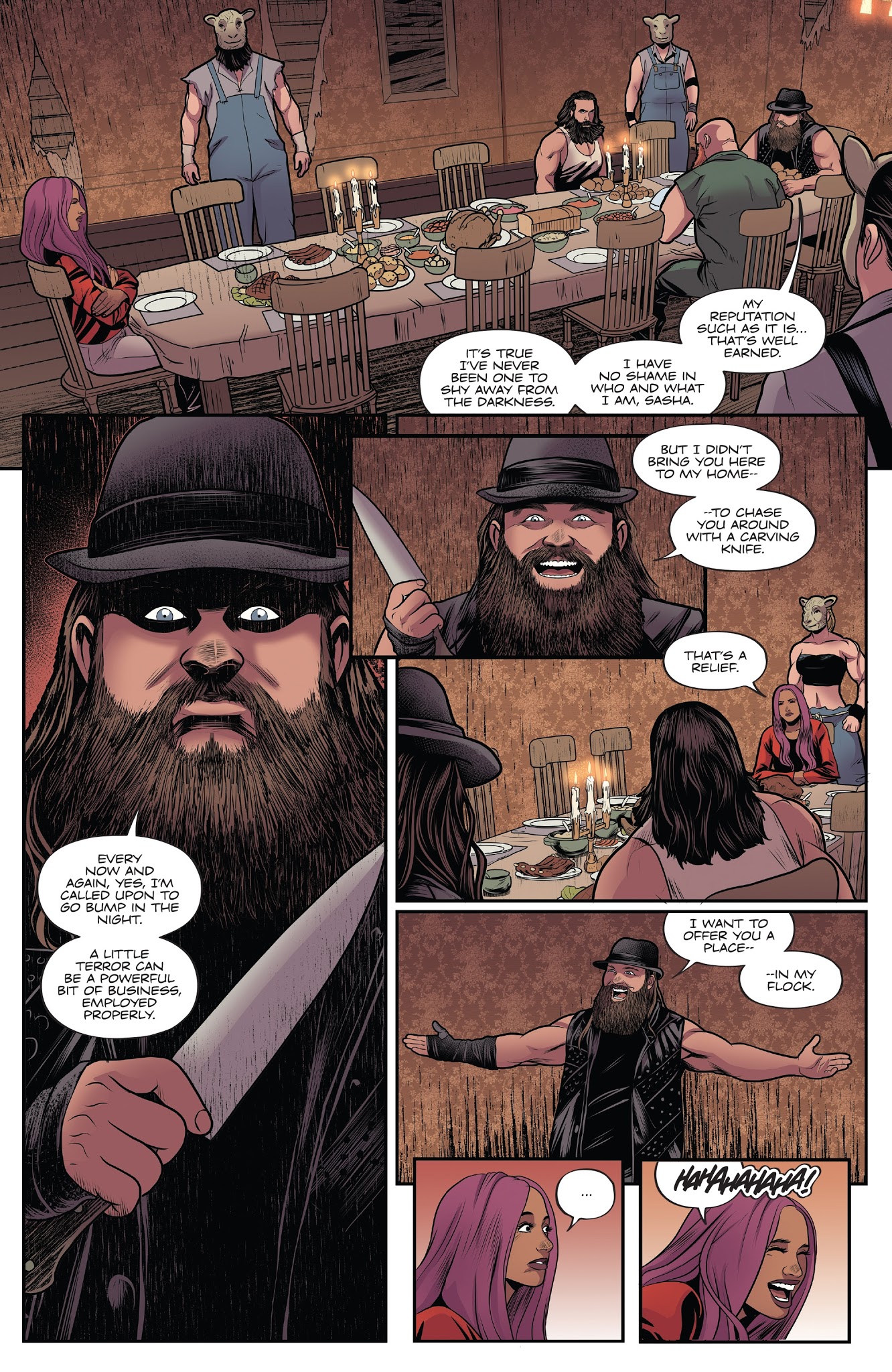 Read online WWE comic -  Issue #7 - 15