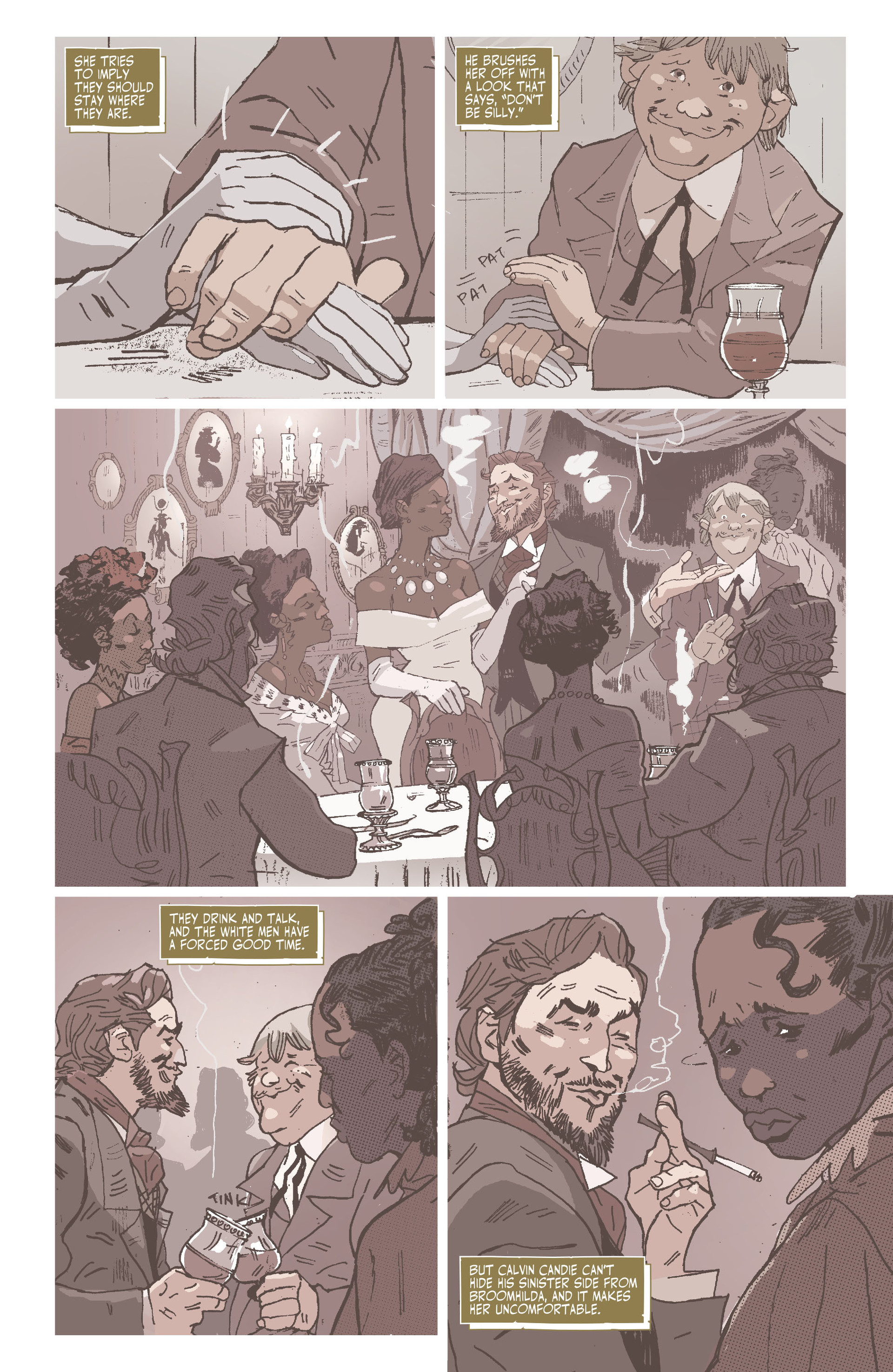 Read online Django Unchained comic -  Issue #4 - 4