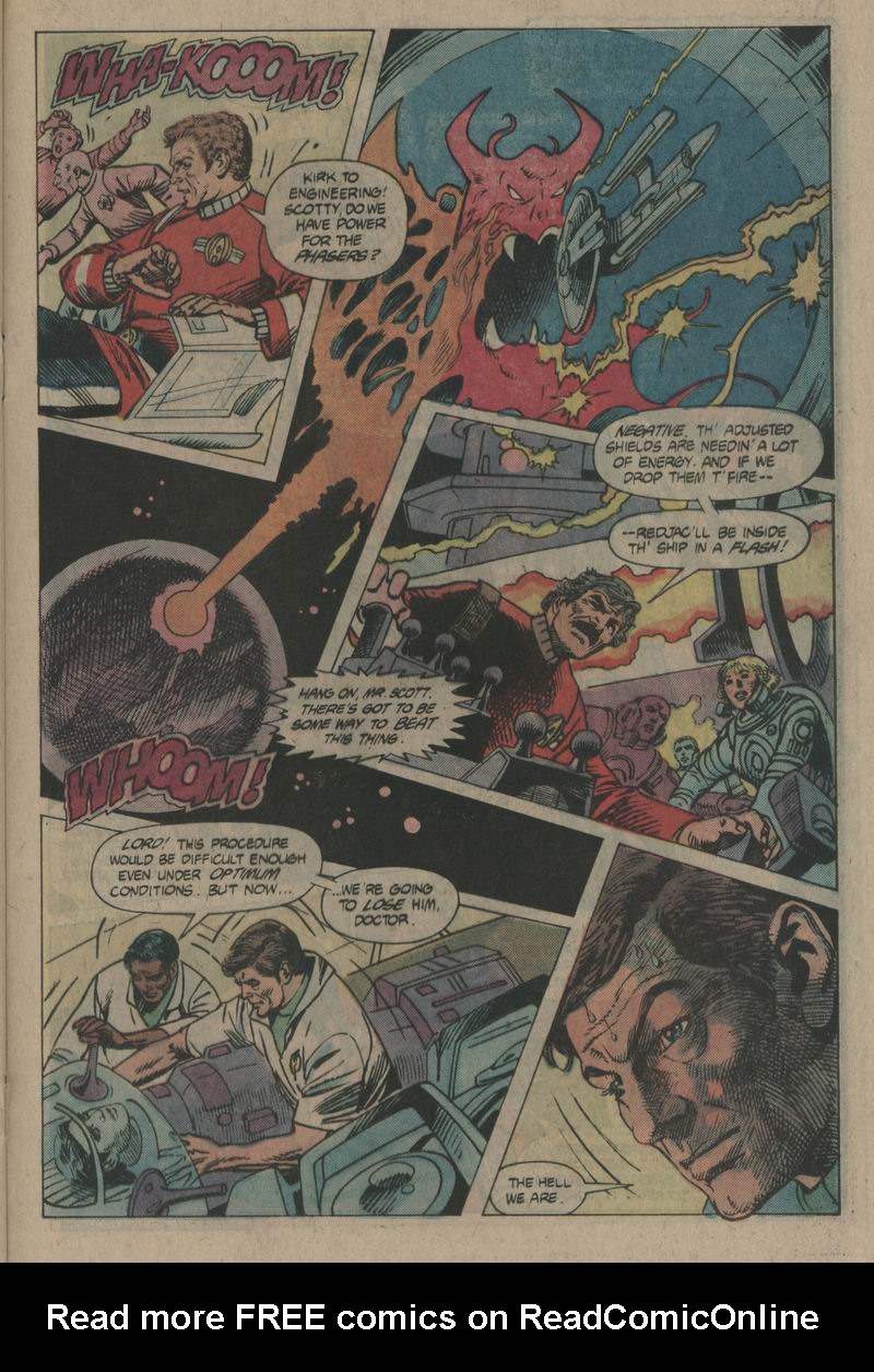 Read online Star Trek (1984) comic -  Issue #23 - 16