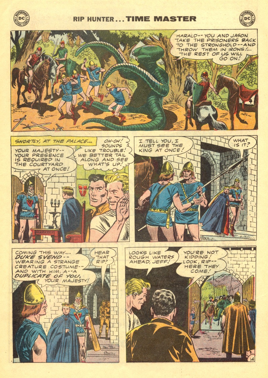 Read online Rip Hunter...Time Master comic -  Issue #3 - 19