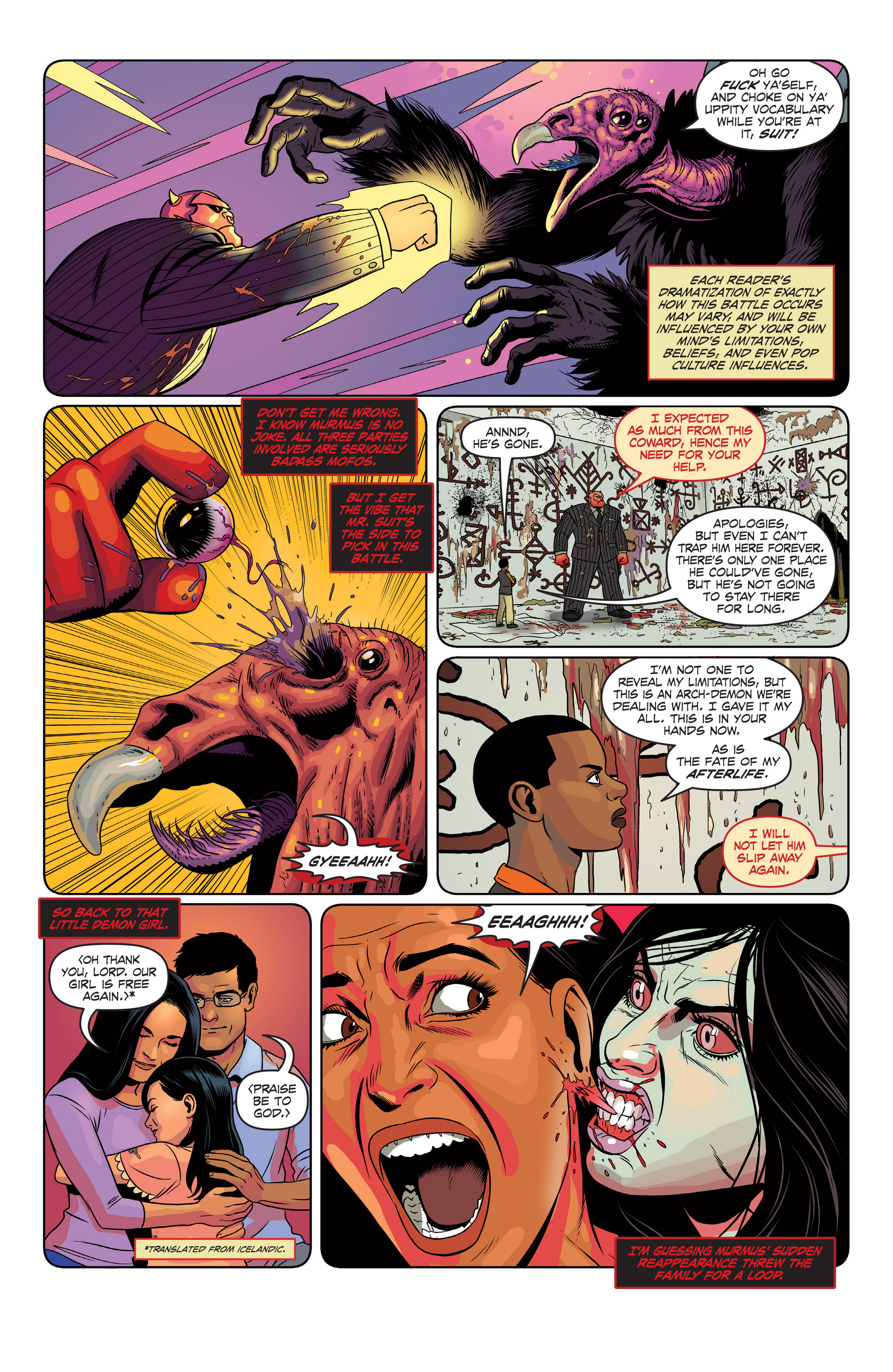 Read online Mercy Sparx (2013) comic -  Issue #6 - 10