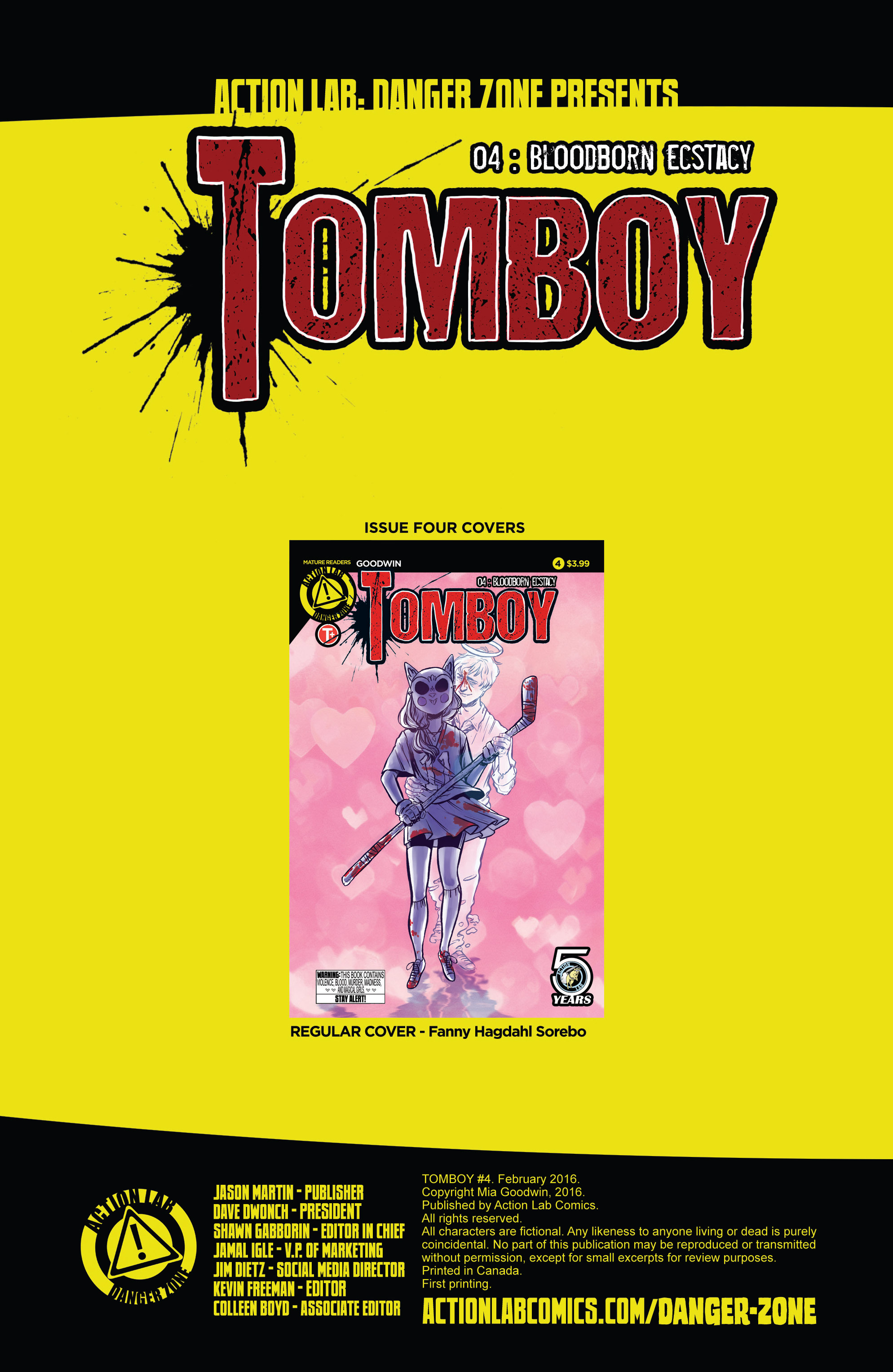 Read online Tomboy comic -  Issue #4 - 2