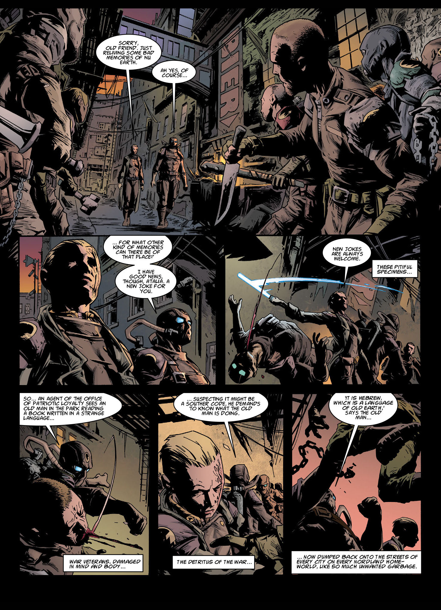 Read online Jaegir: Beasts Within comic -  Issue # TPB - 38