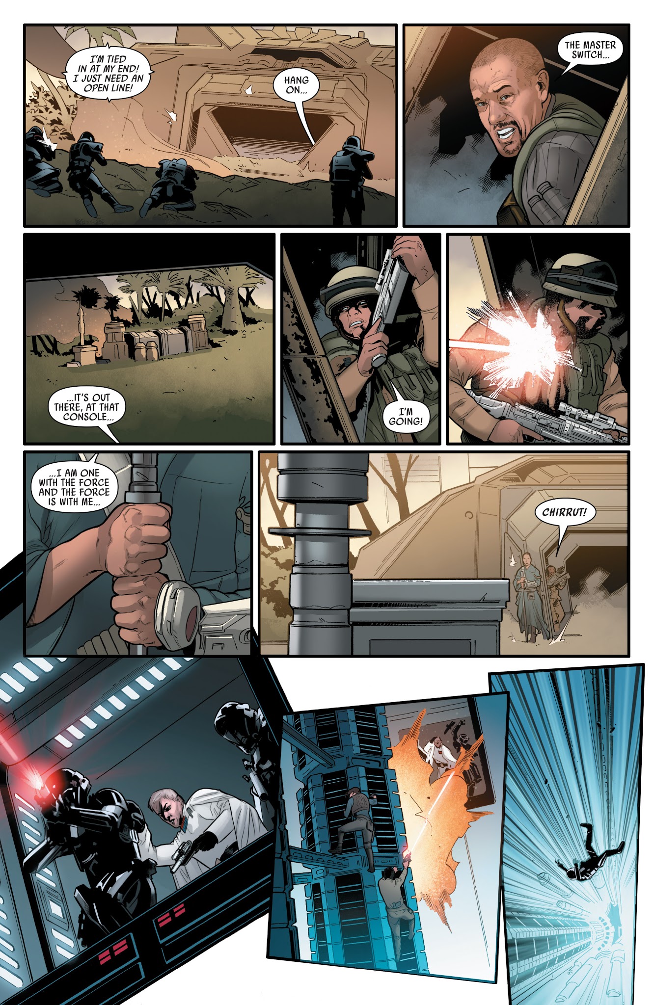 Read online Star Wars: Rogue One Adaptation comic -  Issue #6 - 11