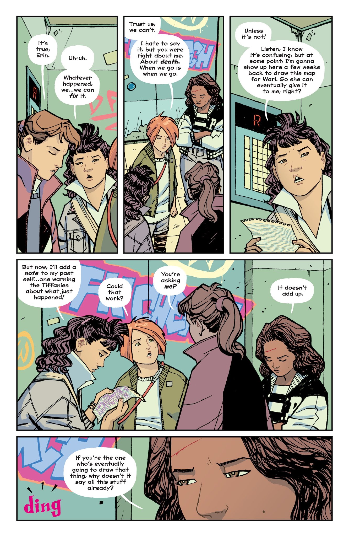 Read online Paper Girls comic -  Issue #25 - 23