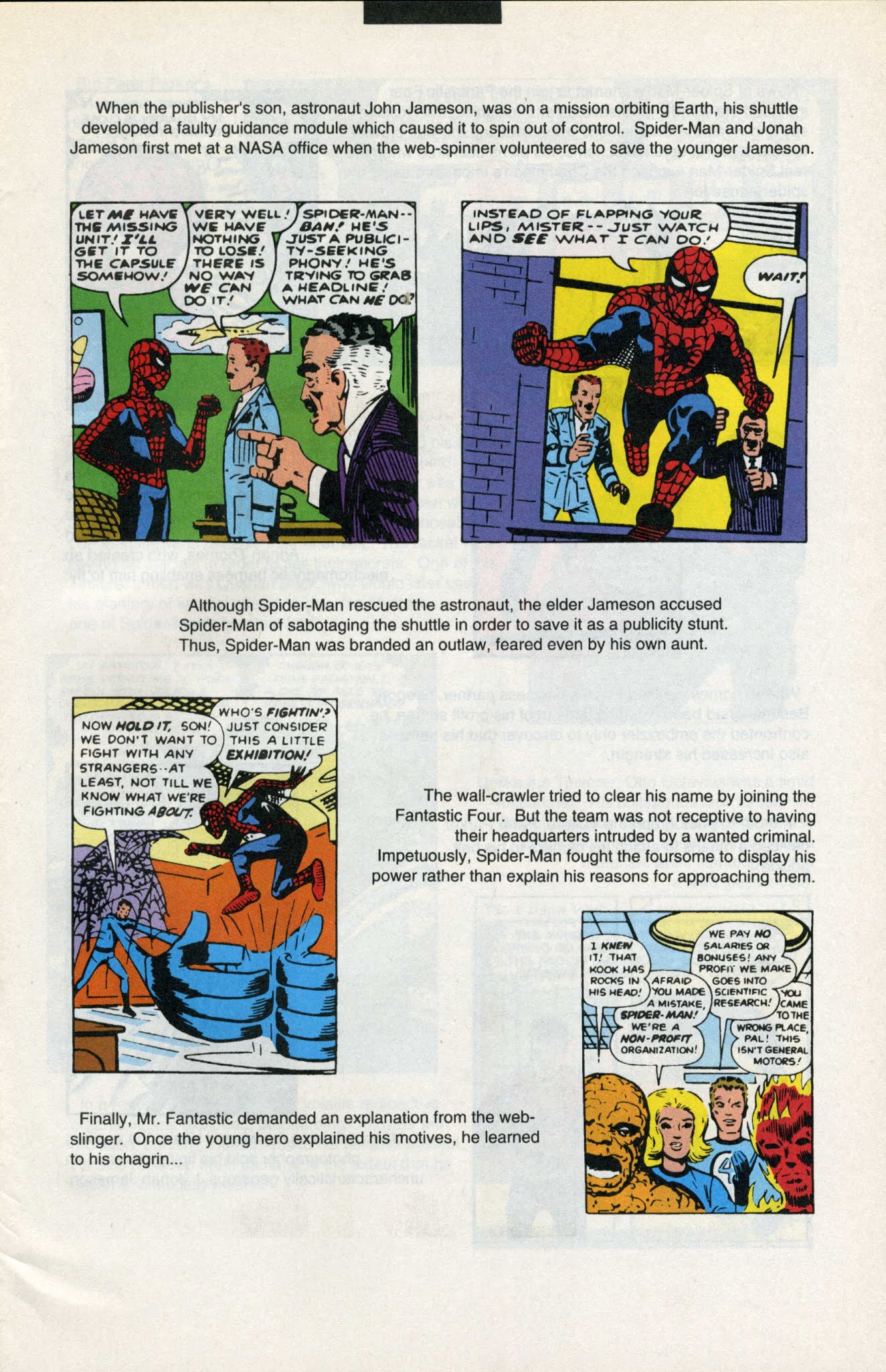 Read online Spider-Man Saga (1991) comic -  Issue #1 - 11