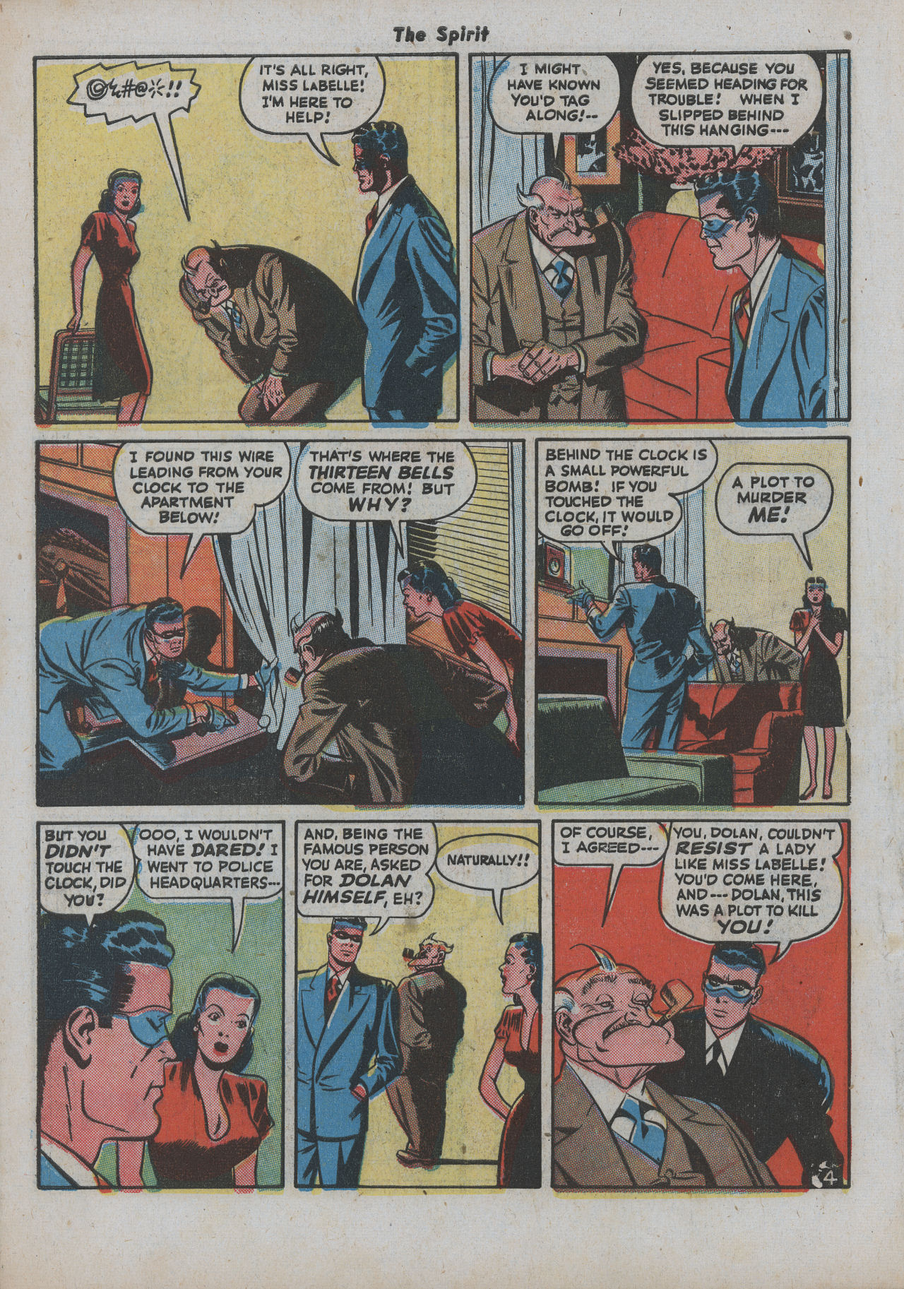 Read online The Spirit (1944) comic -  Issue #11 - 6