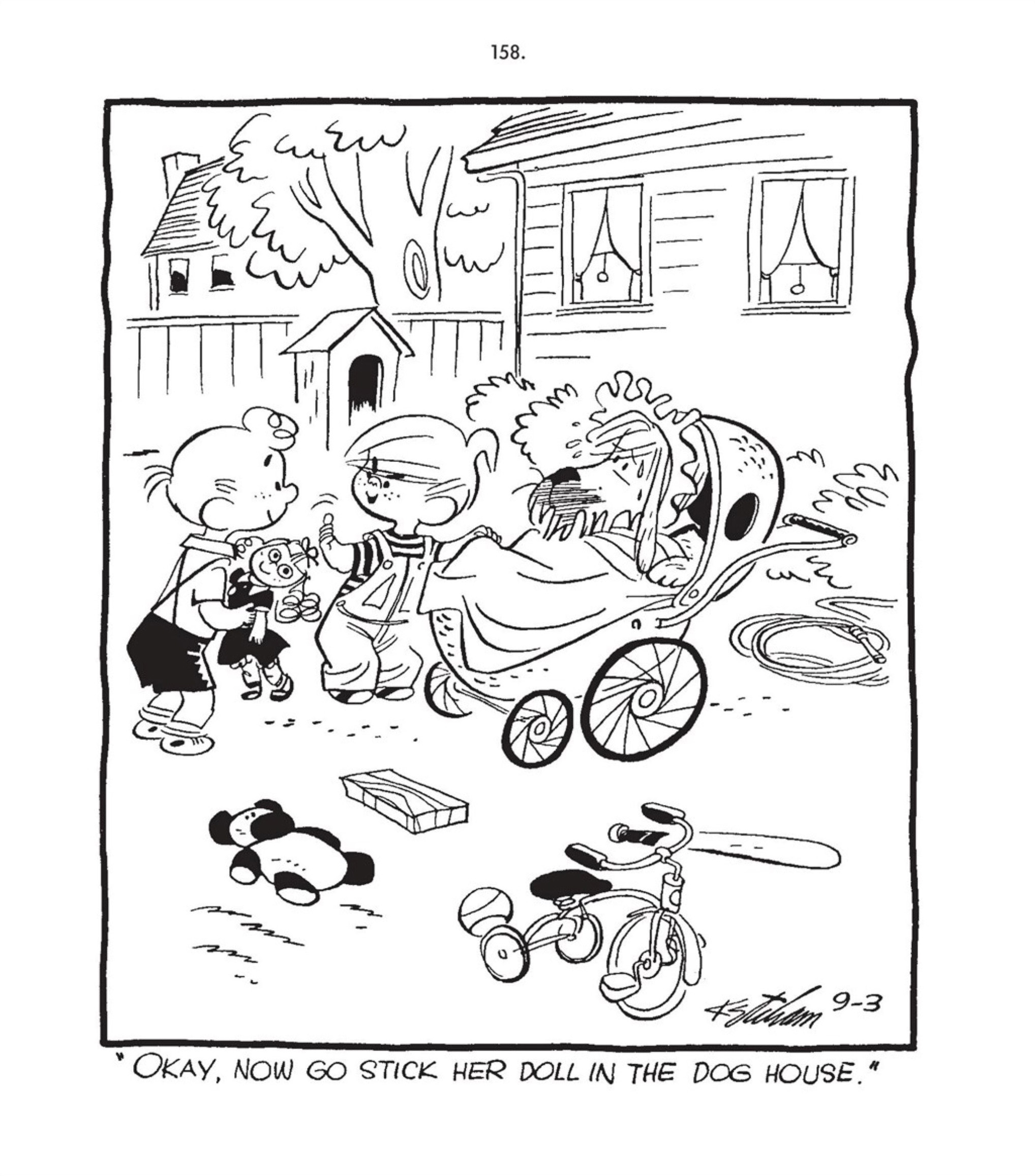 Read online Hank Ketcham's Complete Dennis the Menace comic -  Issue # TPB 1 (Part 2) - 84