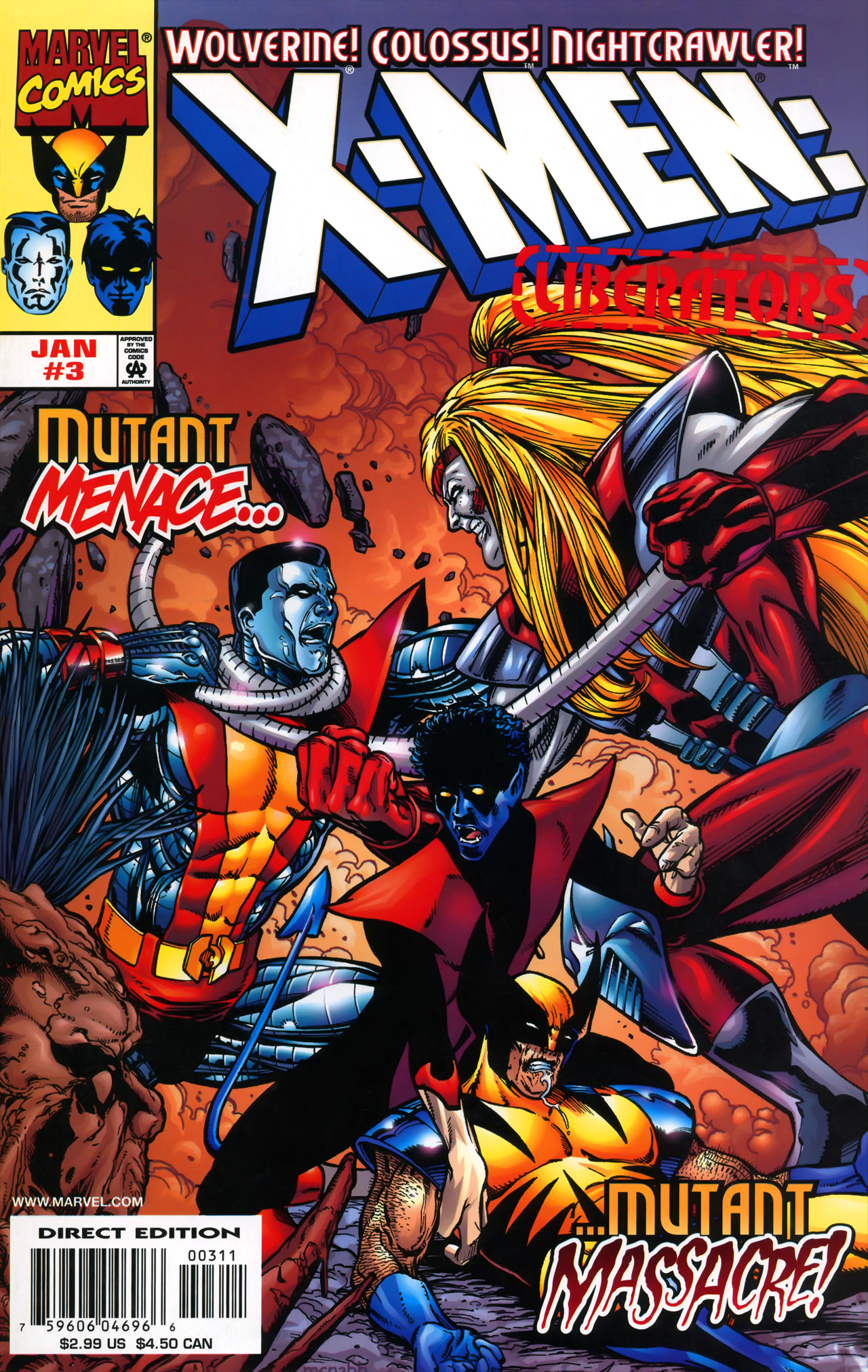 Read online X-Men: Liberators comic -  Issue #3 - 1