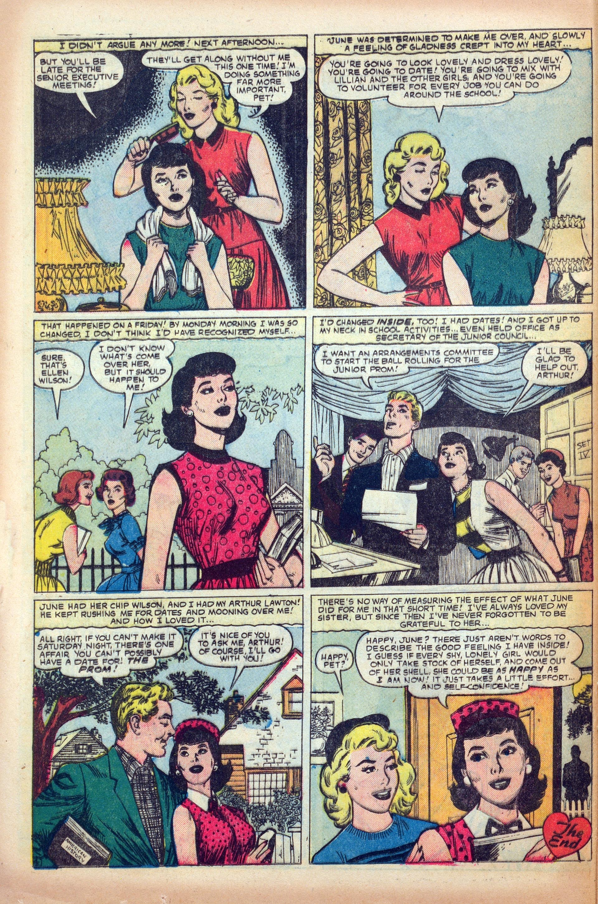 Read online Love Romances comic -  Issue #72 - 24