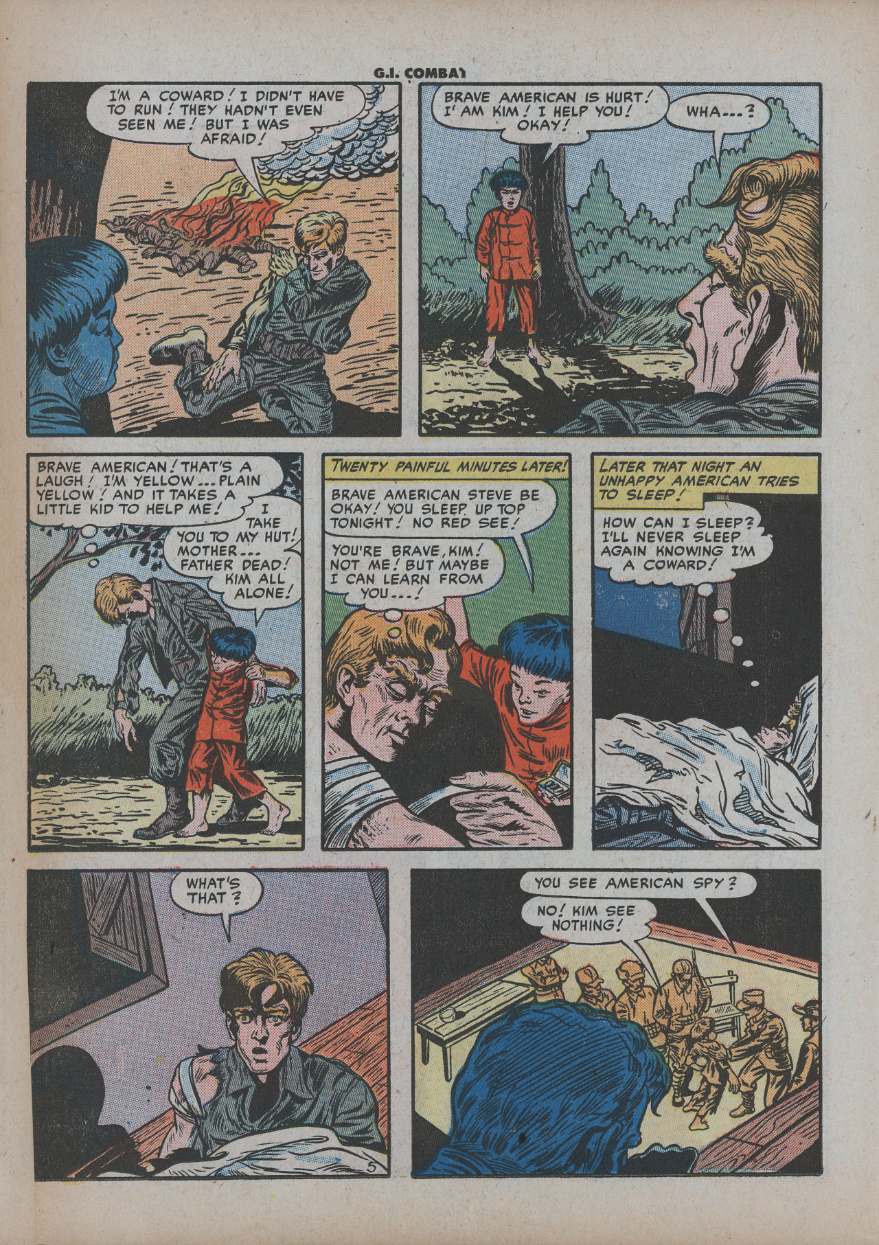 Read online G.I. Combat (1952) comic -  Issue #2 - 22