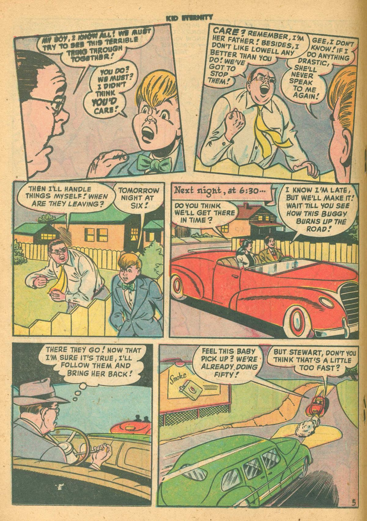 Read online Kid Eternity (1946) comic -  Issue #16 - 18