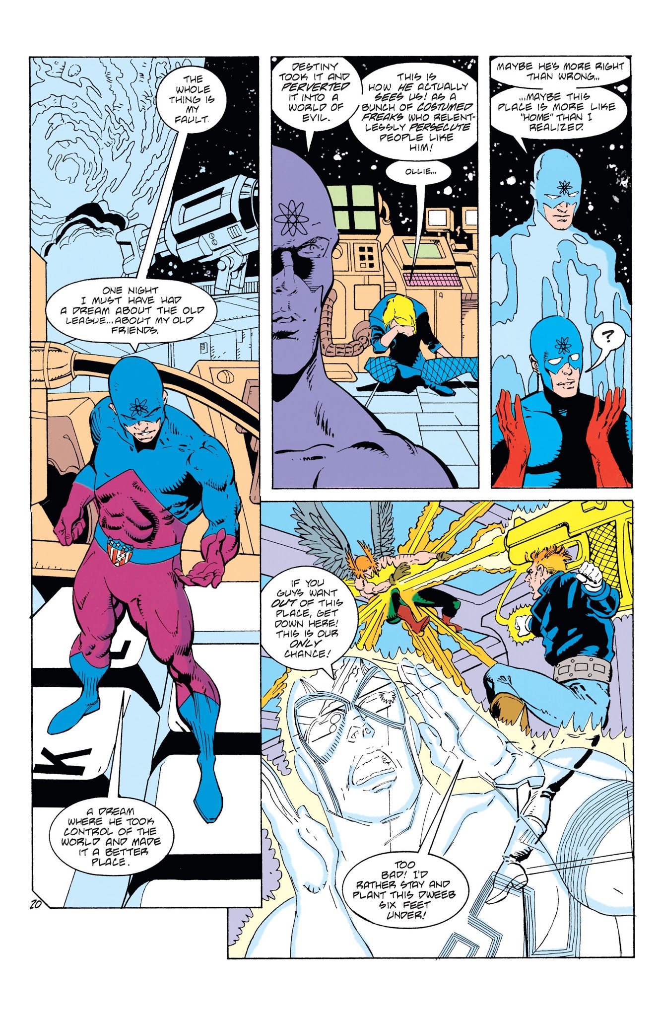 Read online Superman & The Justice League America comic -  Issue #2 - 223